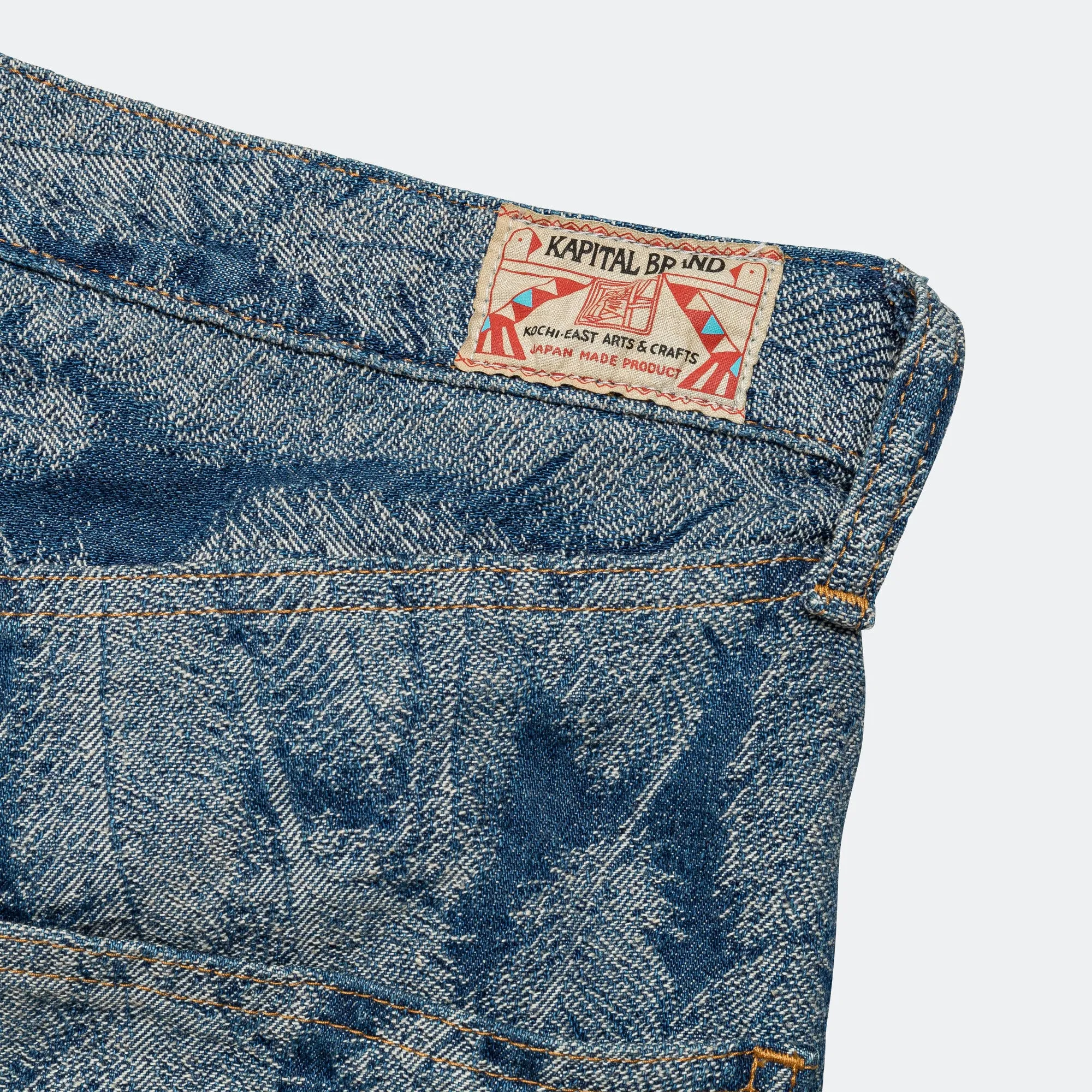 120z MAGPIE Denim 5P Shorts. - Light