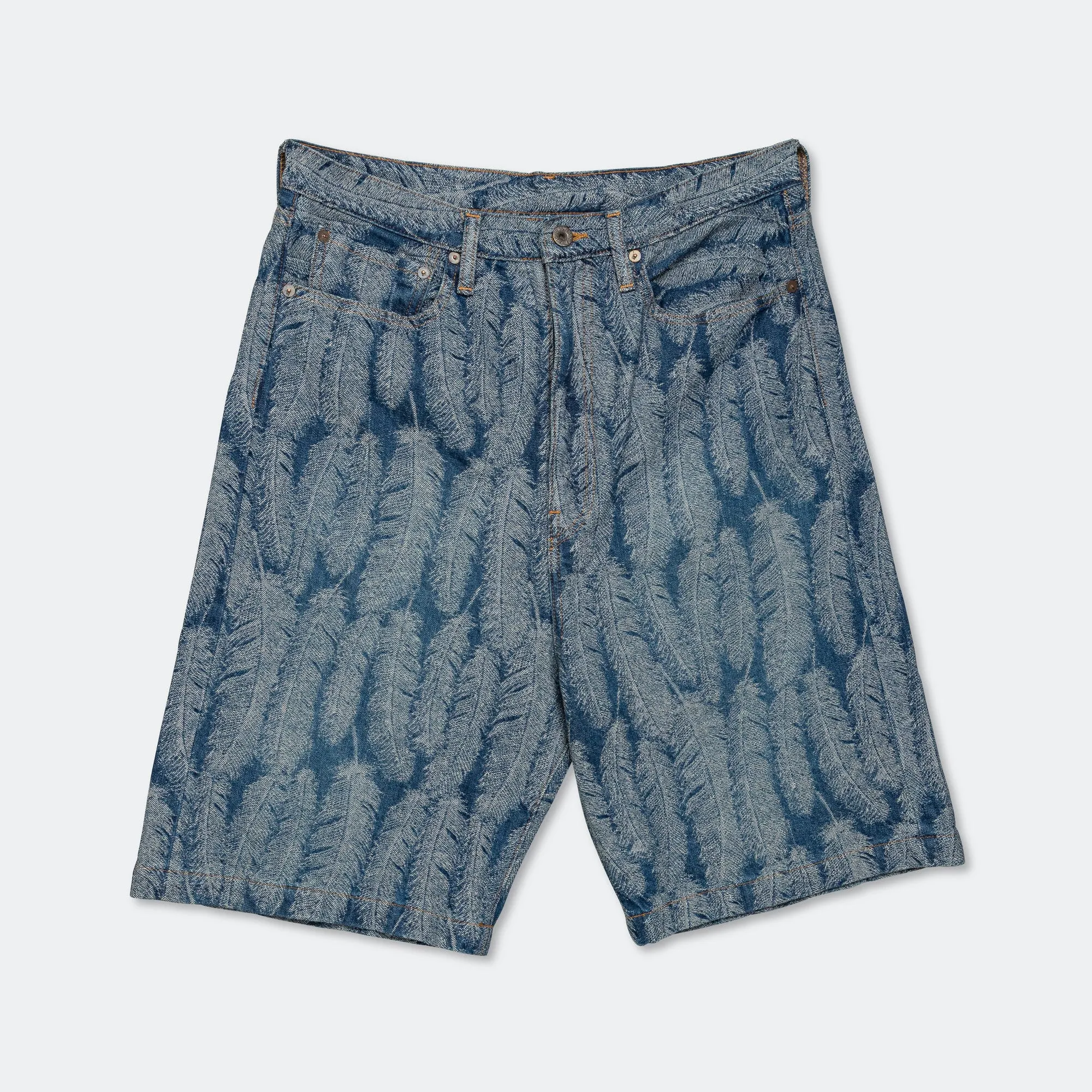 120z MAGPIE Denim 5P Shorts. - Light