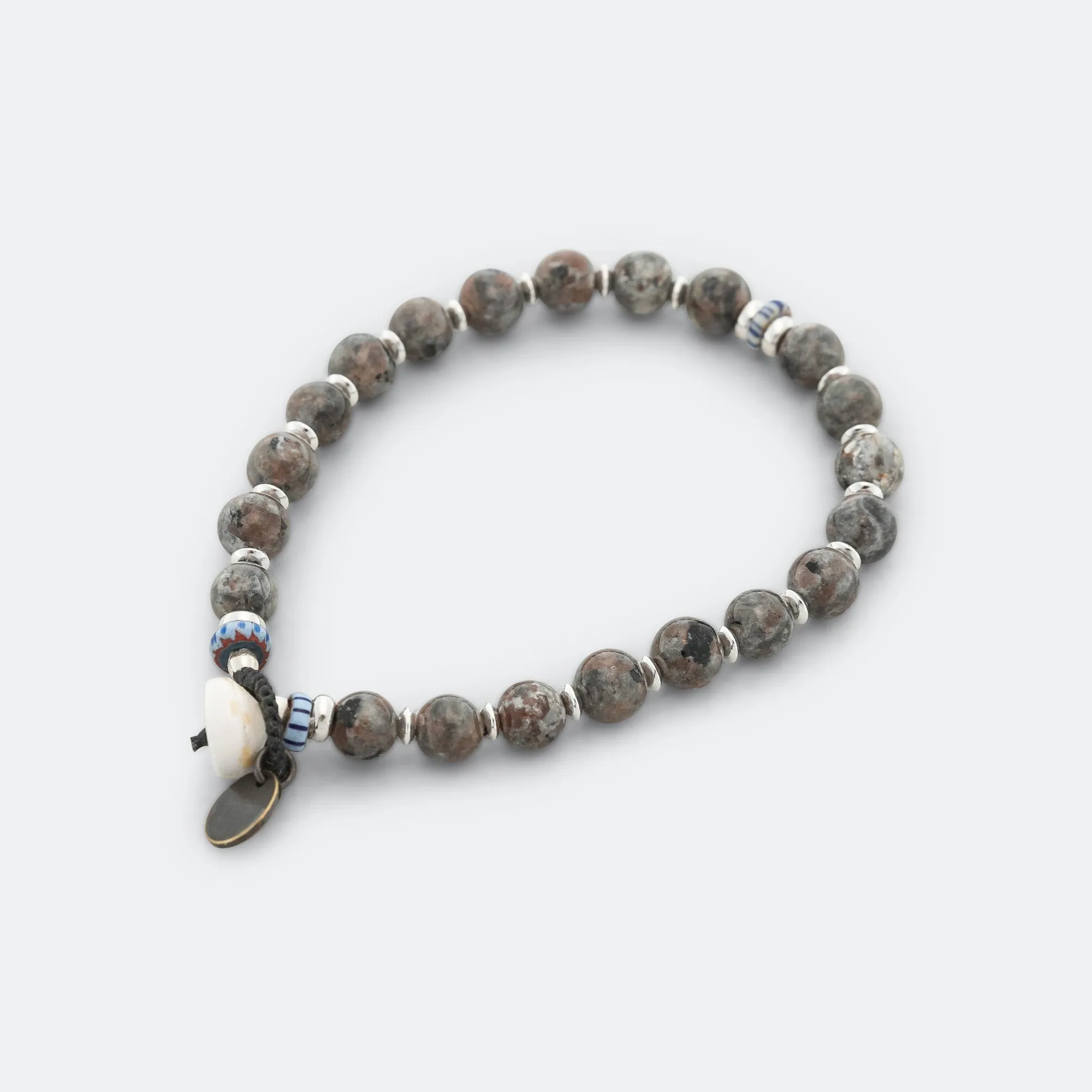 6mm Stone Bracelet - Yooperlite/925 Silver