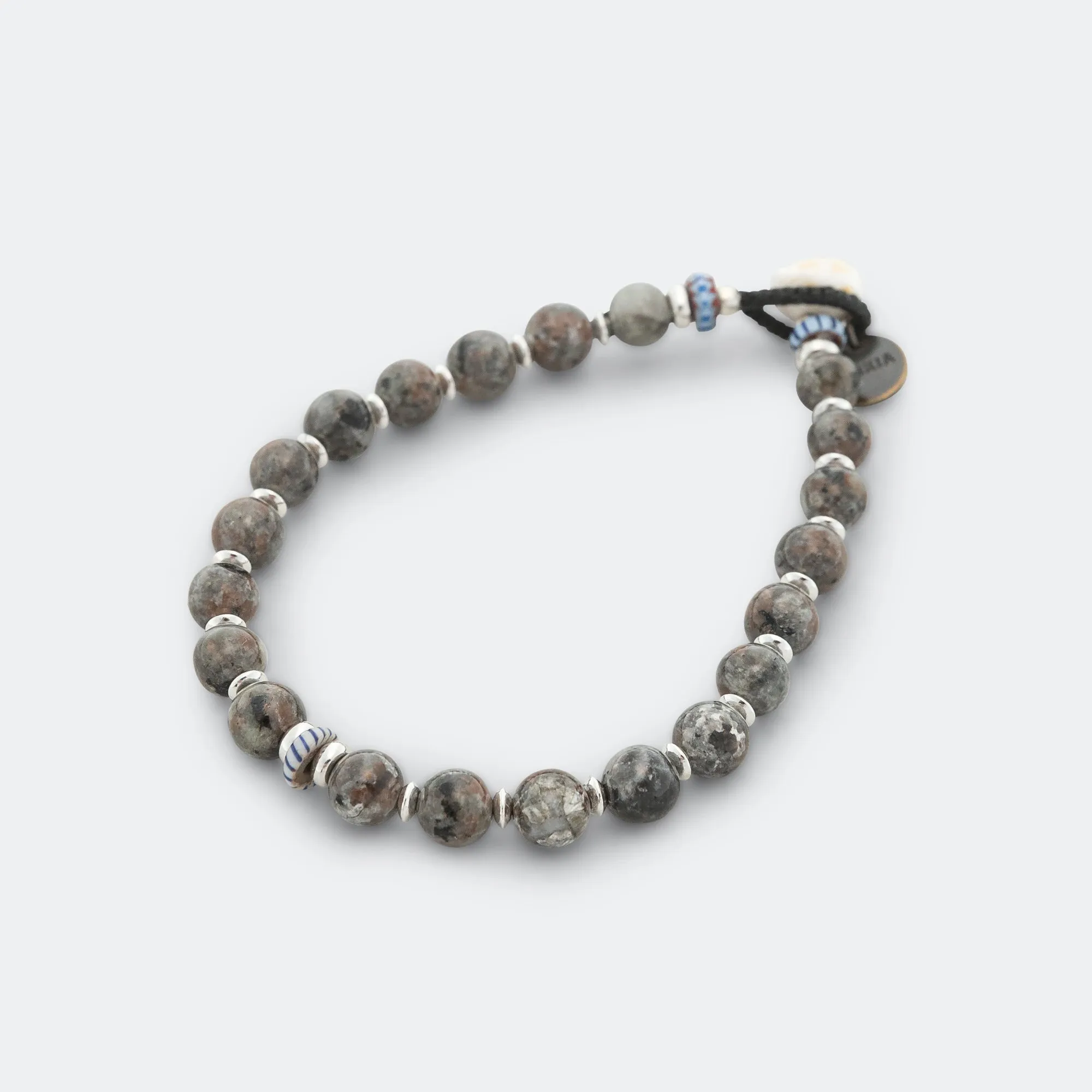6mm Stone Bracelet - Yooperlite/925 Silver