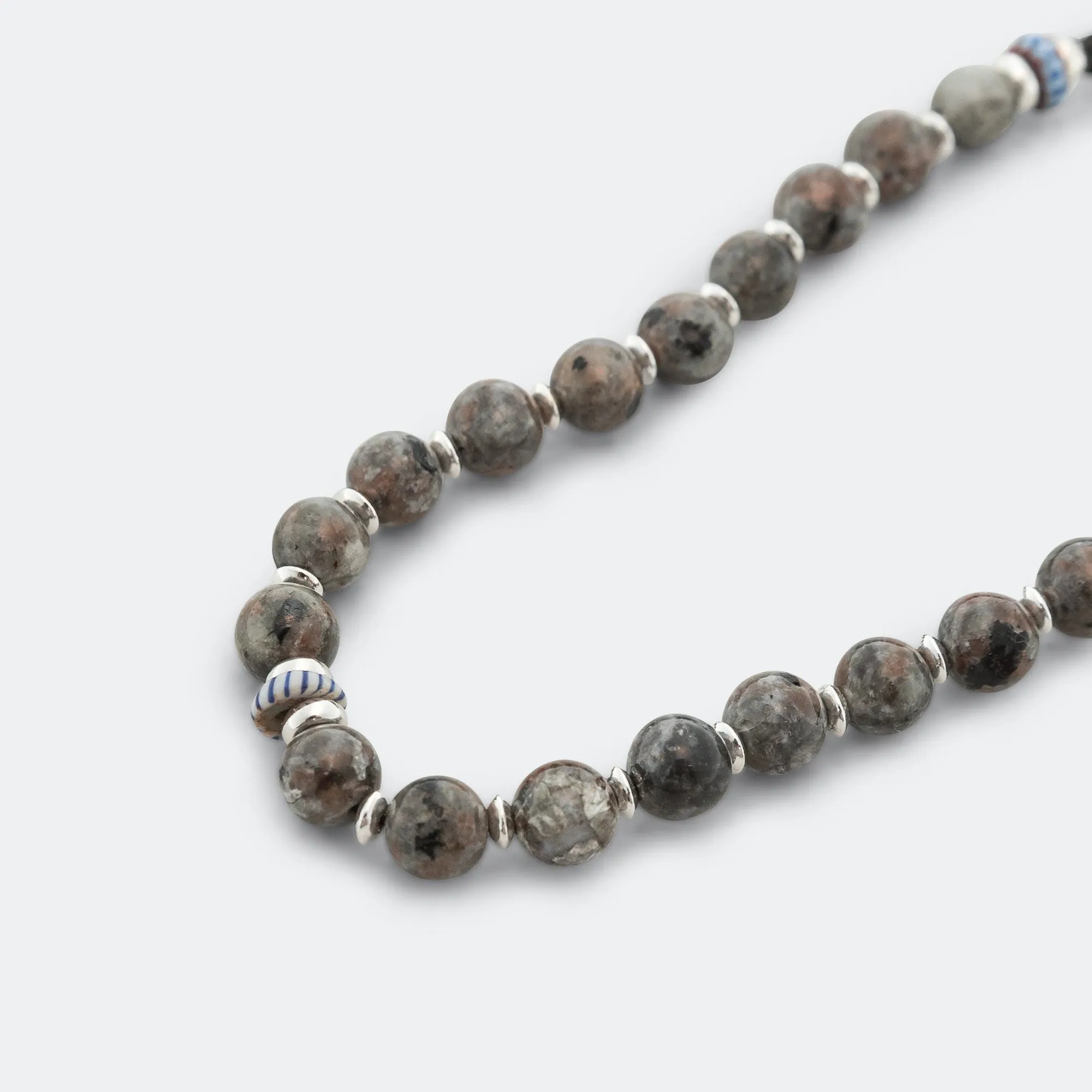 6mm Stone Bracelet - Yooperlite/925 Silver