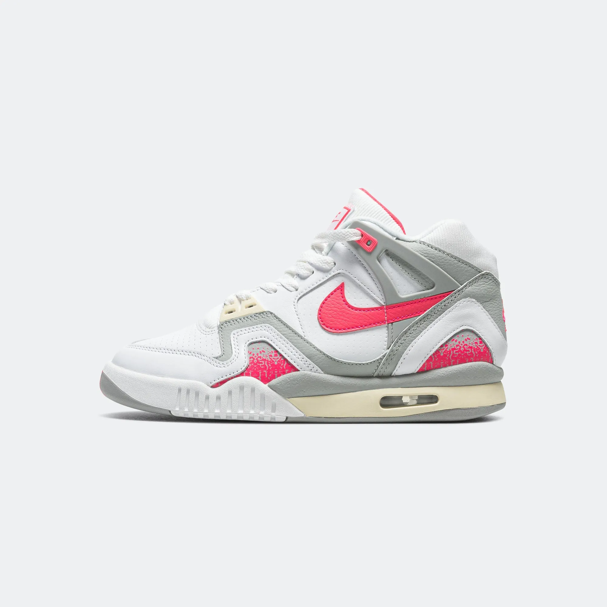 Air Tech Challenge II QS - White/Racer Pink-Lt Smoke Grey