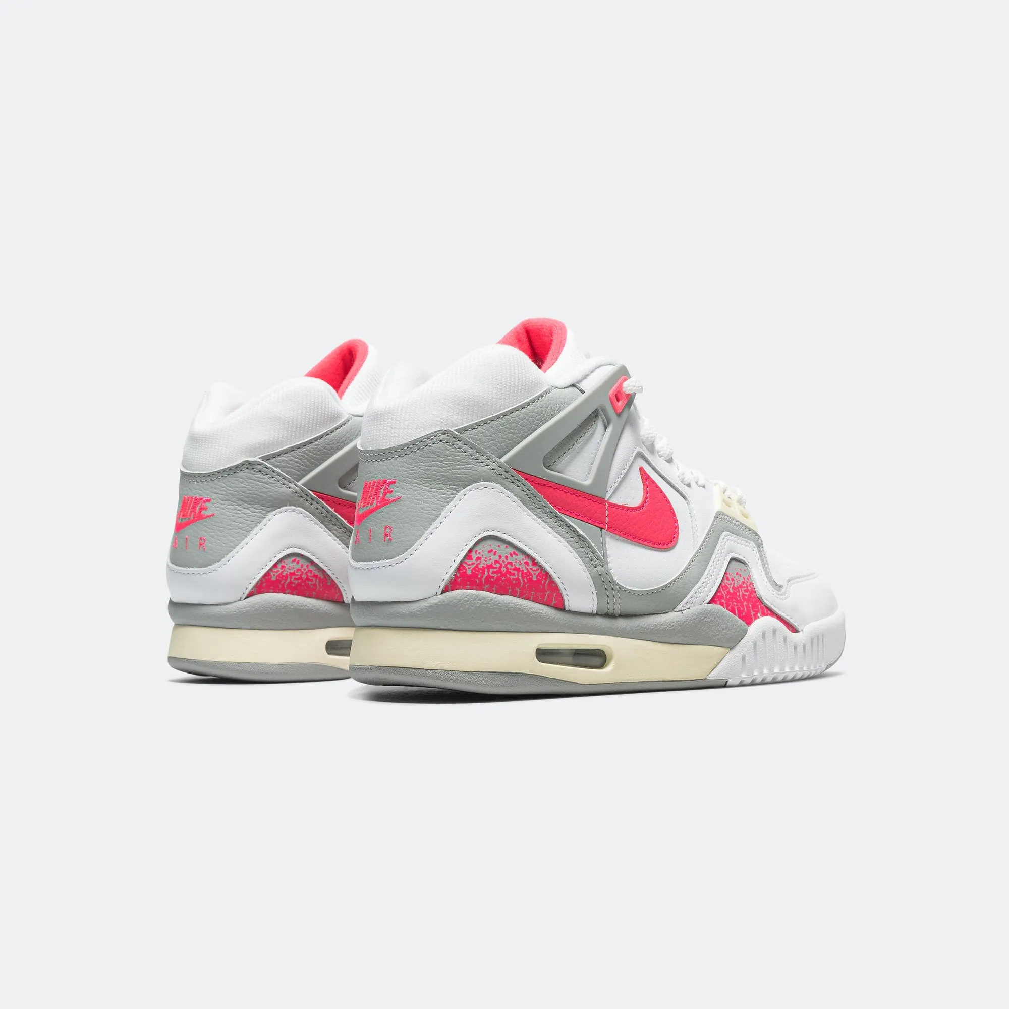 Air Tech Challenge II QS - White/Racer Pink-Lt Smoke Grey