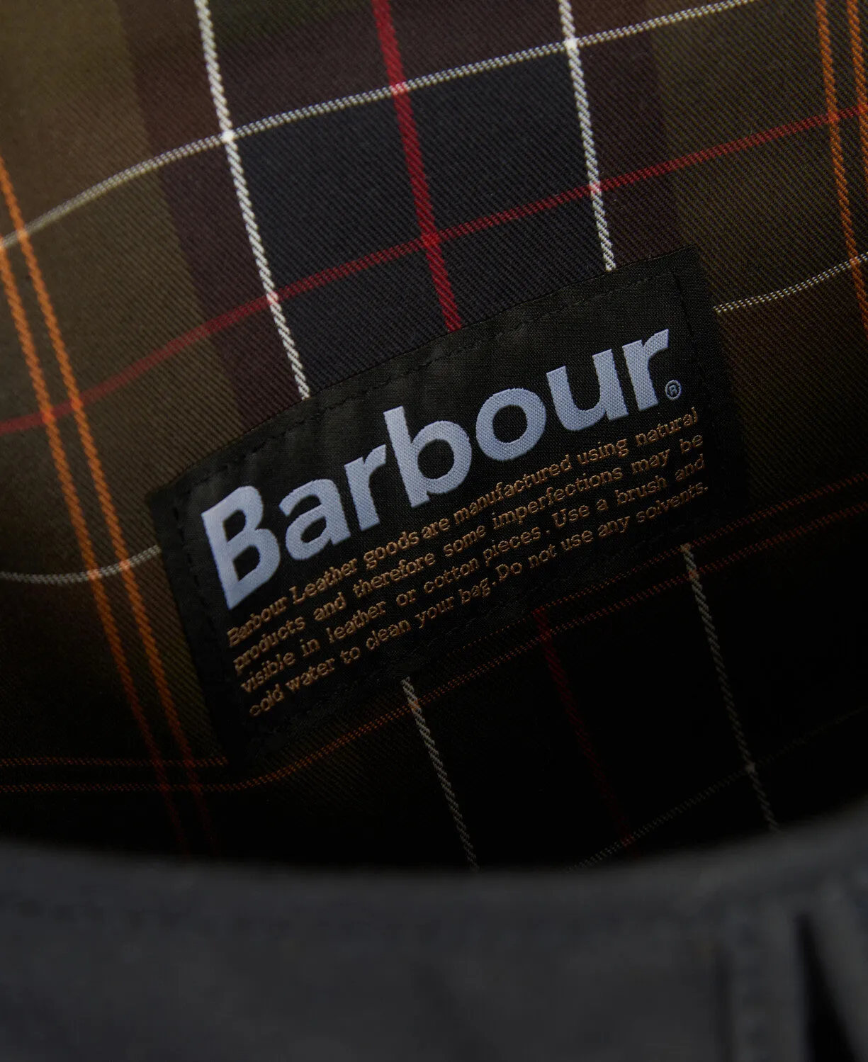 Barbour Wax Leather Tarras Bag