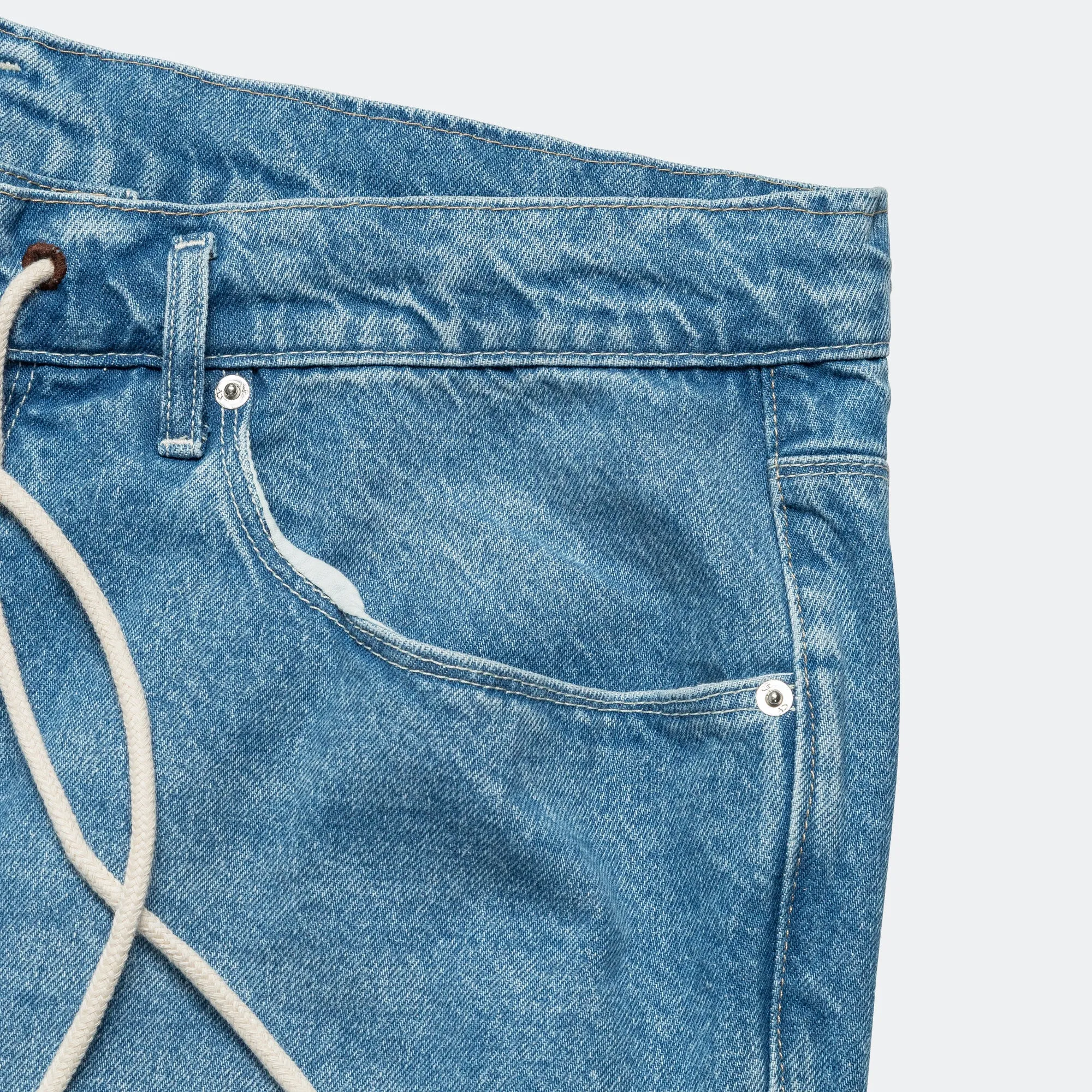 Big Shorts - Washed Denim Blue