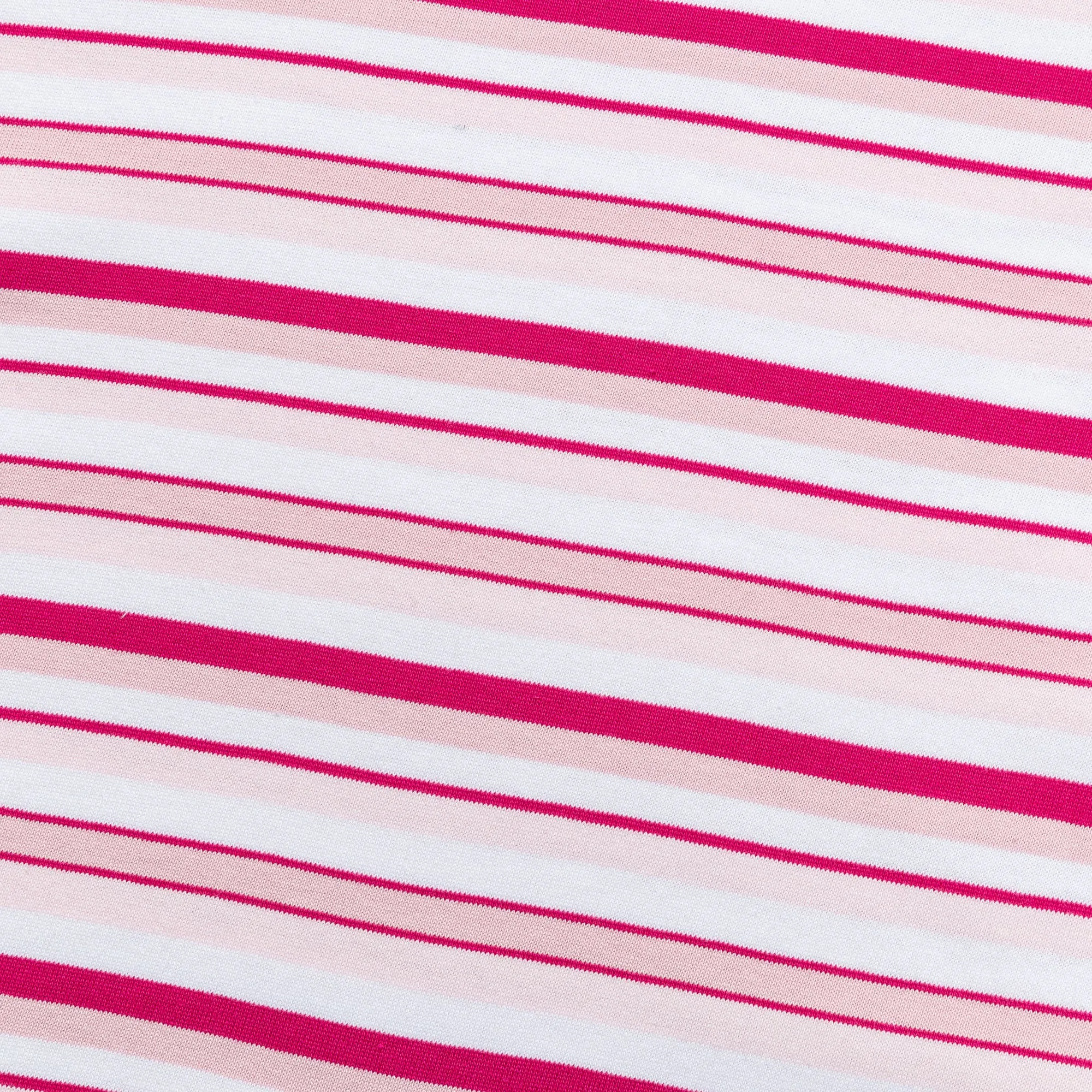 Big Tee - Heavy Jersey Pink Stripes