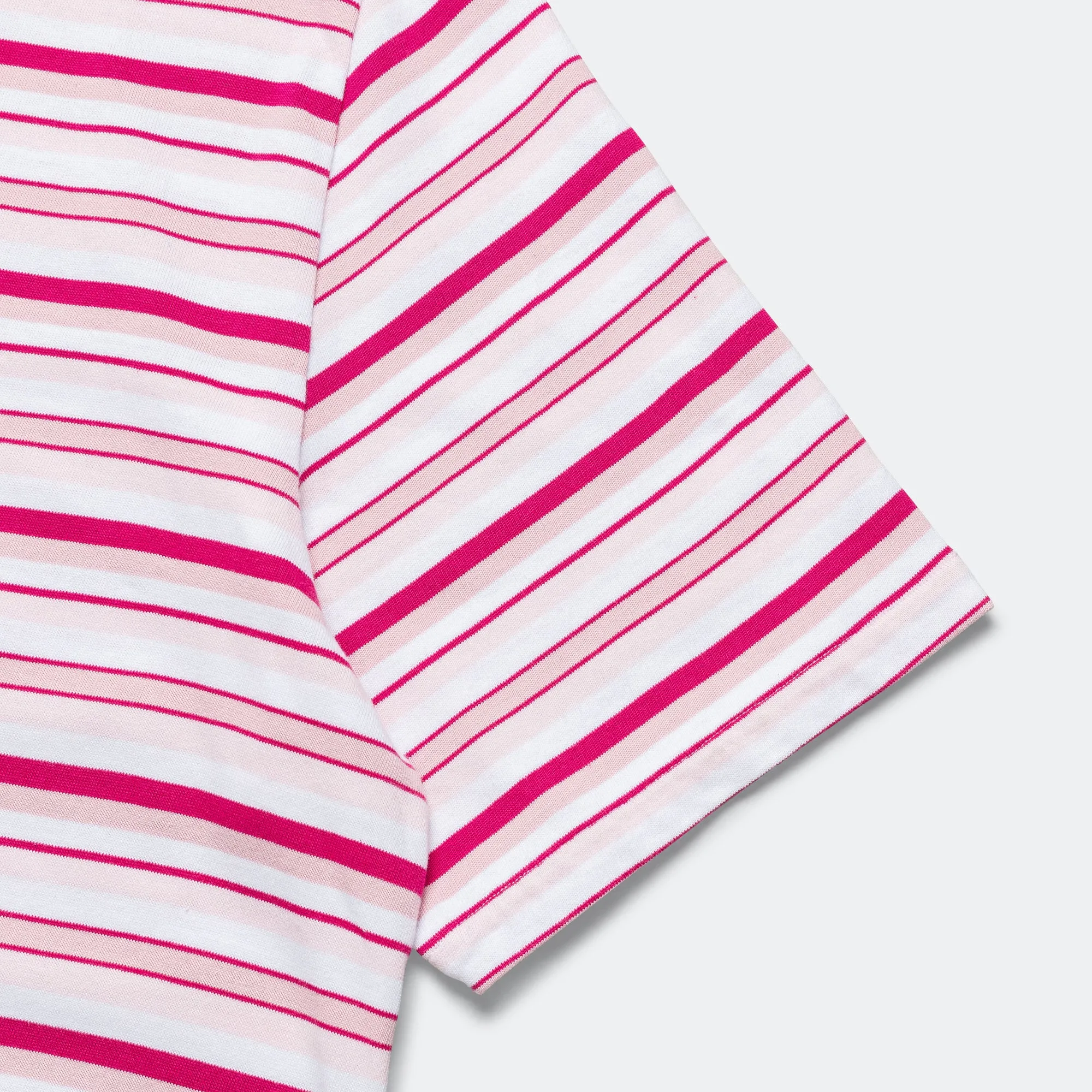 Big Tee - Heavy Jersey Pink Stripes