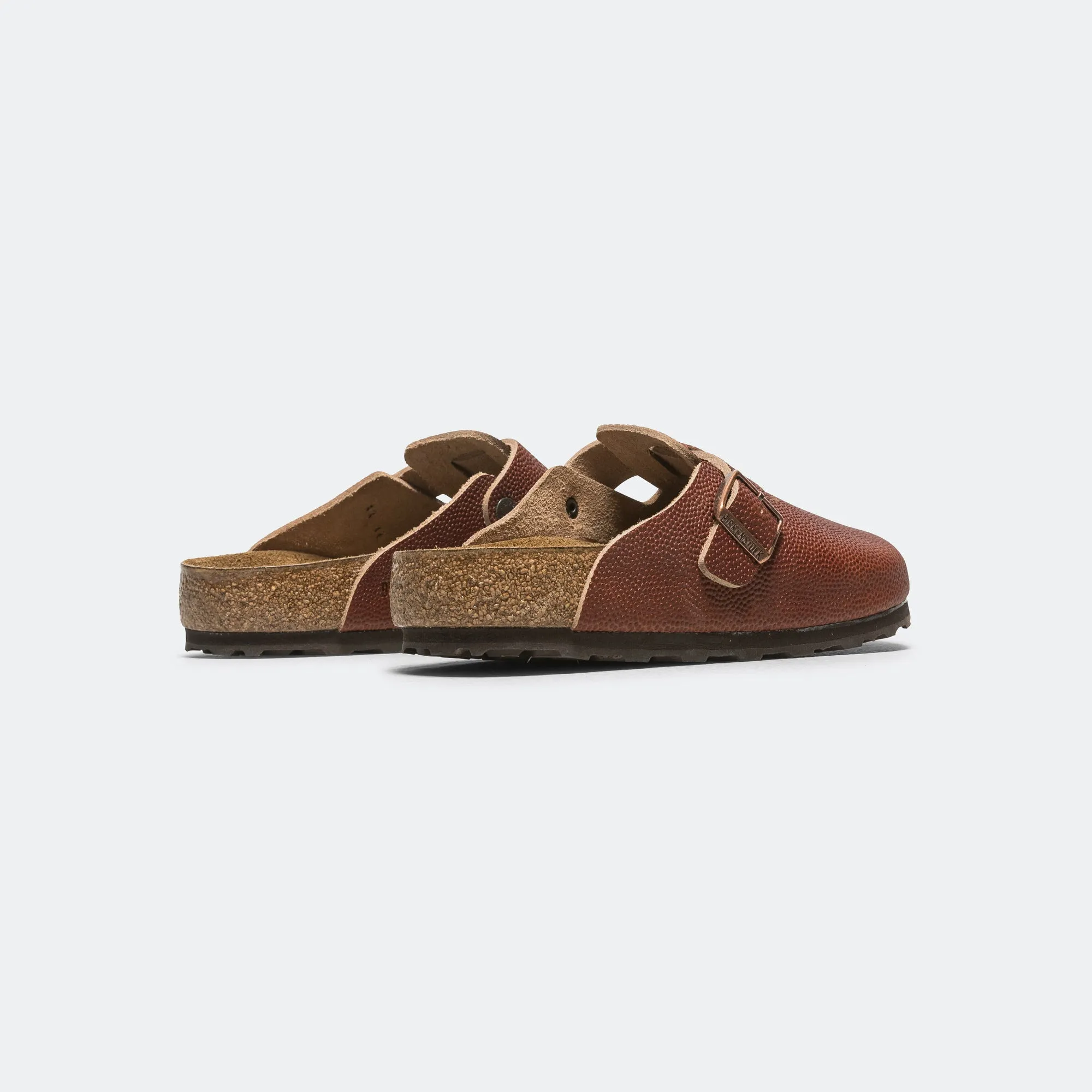 Boston - Ginger Brown Embossed Natural Leather