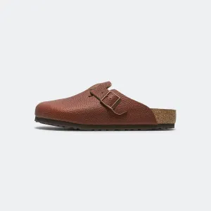 Boston - Ginger Brown Embossed Natural Leather