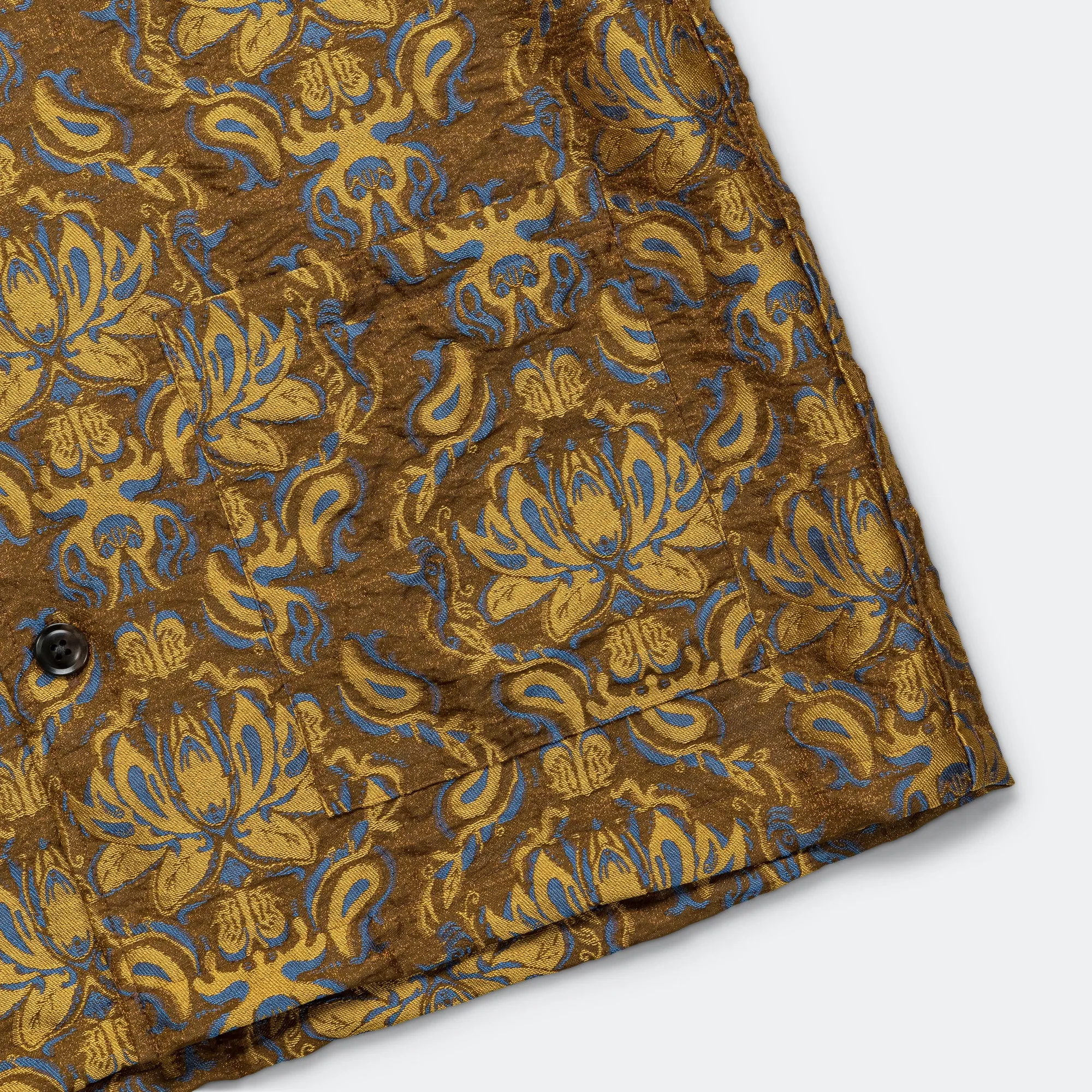 Cabana Shirt x Kae Tanaka - Brown KT Jacquard