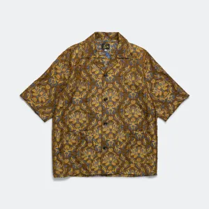 Cabana Shirt x Kae Tanaka - Brown KT Jacquard