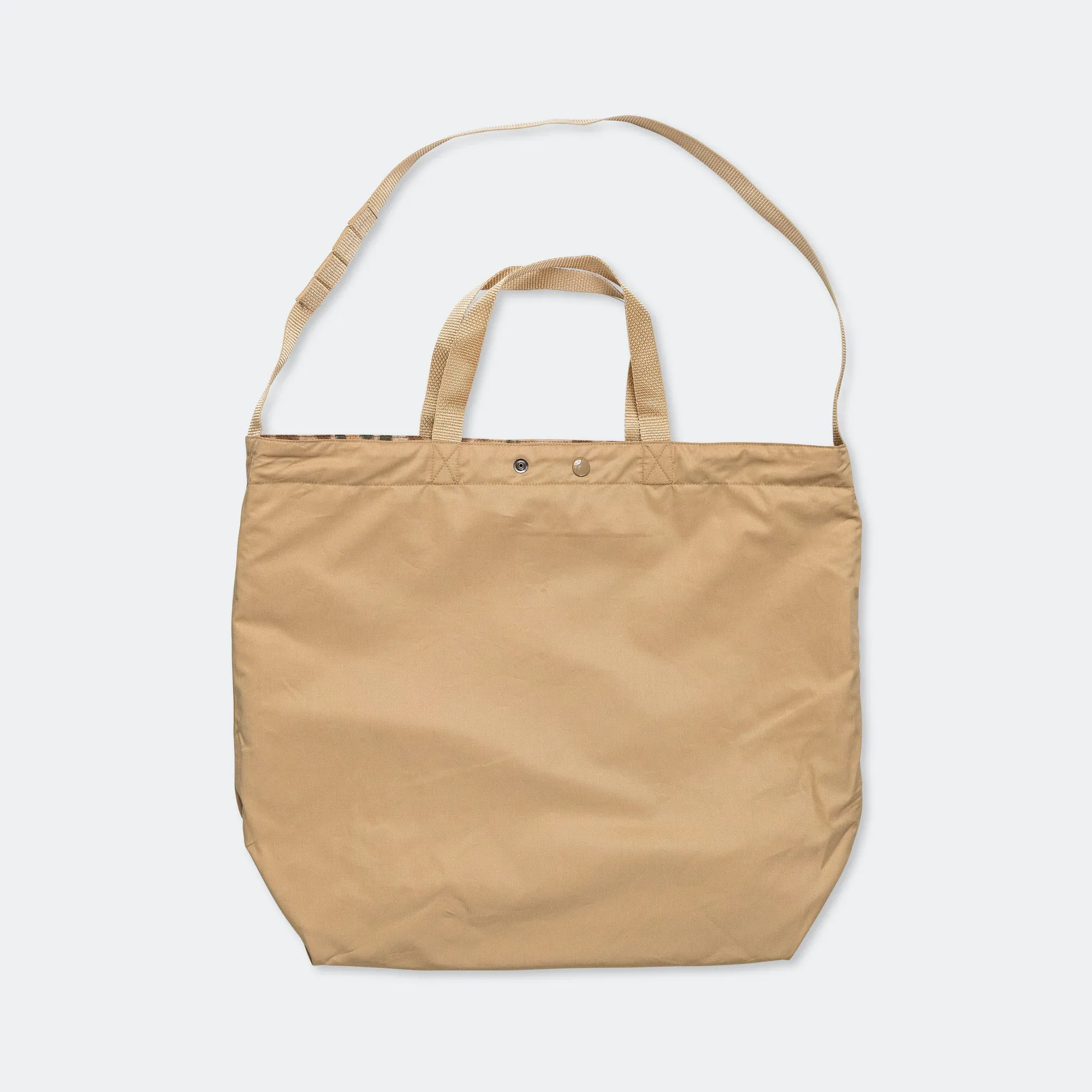 Carry All Tote Reversible - Brown Poly Leopard Print