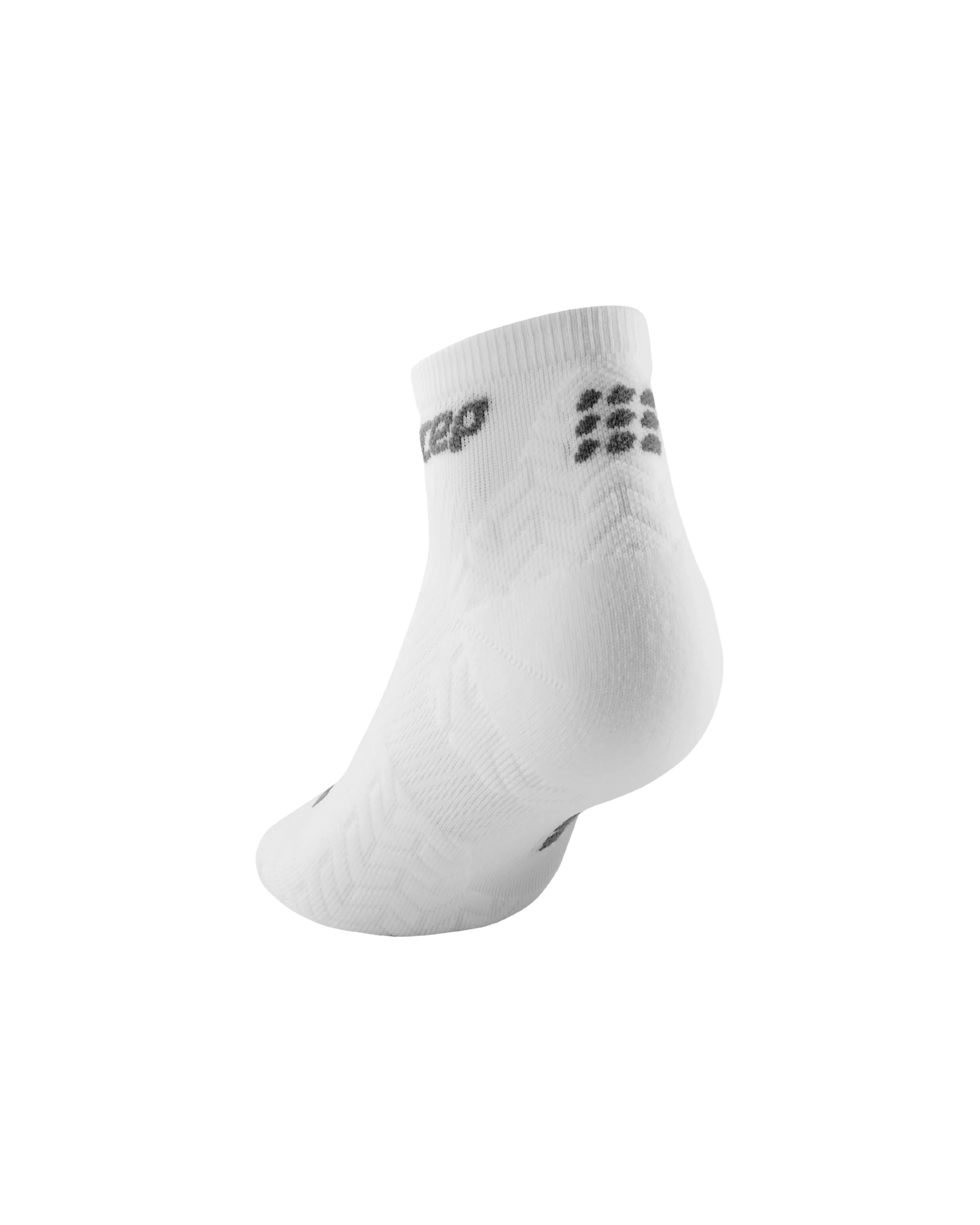 CEP Compression Ultralight Low Cut Men's Running Socks (Ultralight White)