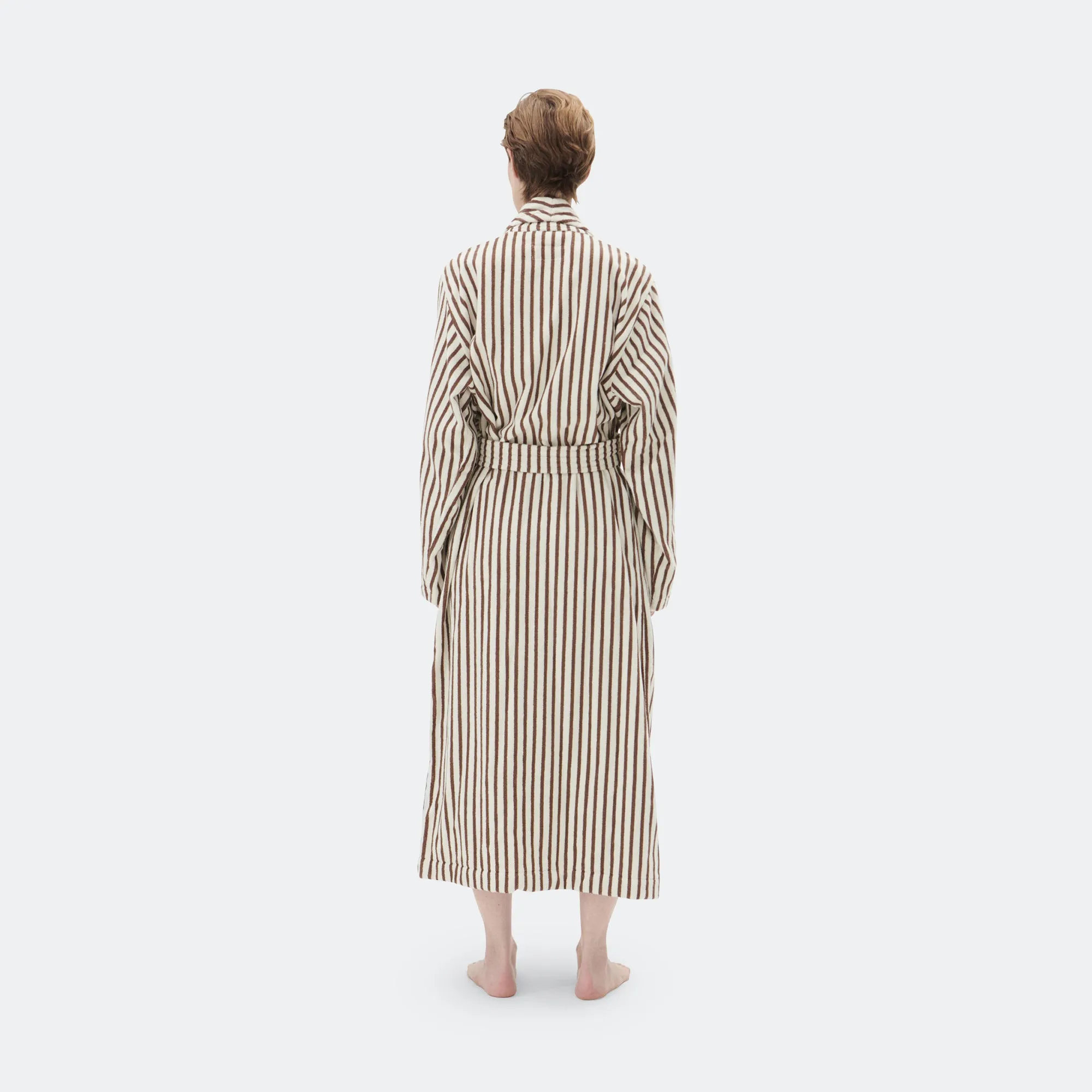 Classic Bathrobe - Kodiak Stripes