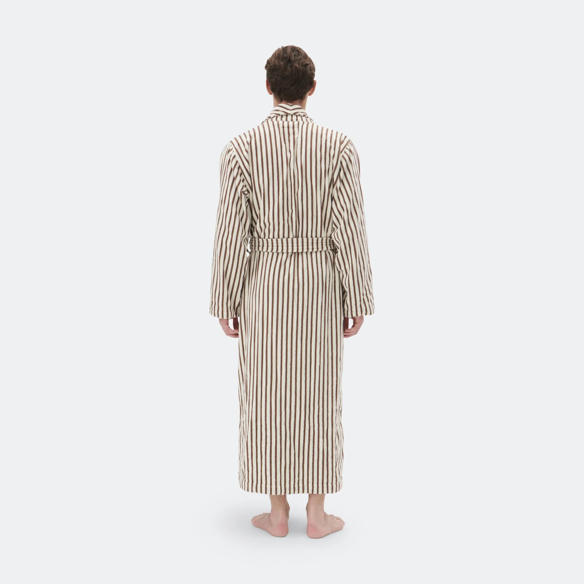 Classic Bathrobe - Kodiak Stripes
