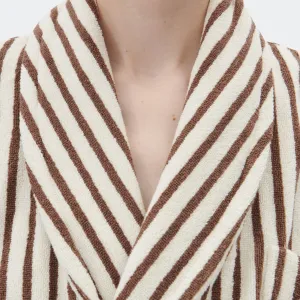 Classic Bathrobe - Kodiak Stripes