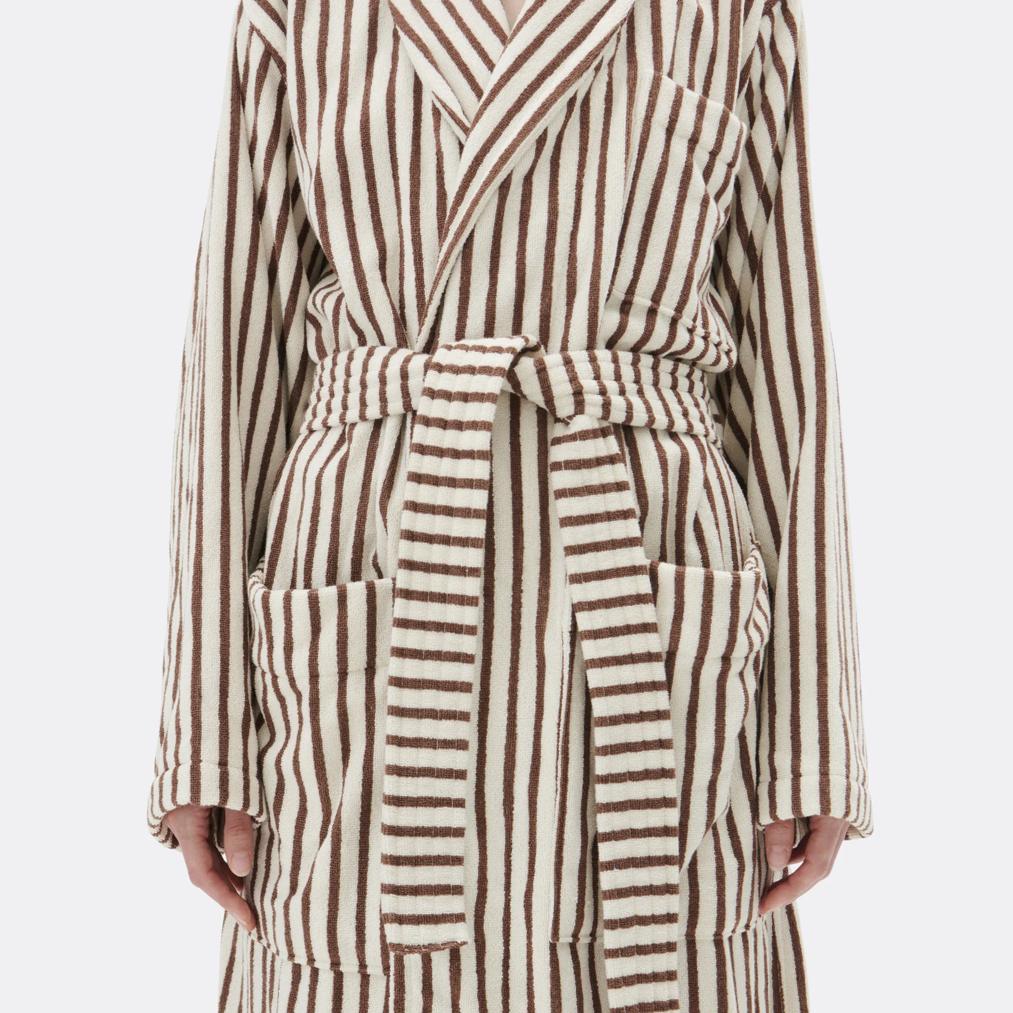 Classic Bathrobe - Kodiak Stripes