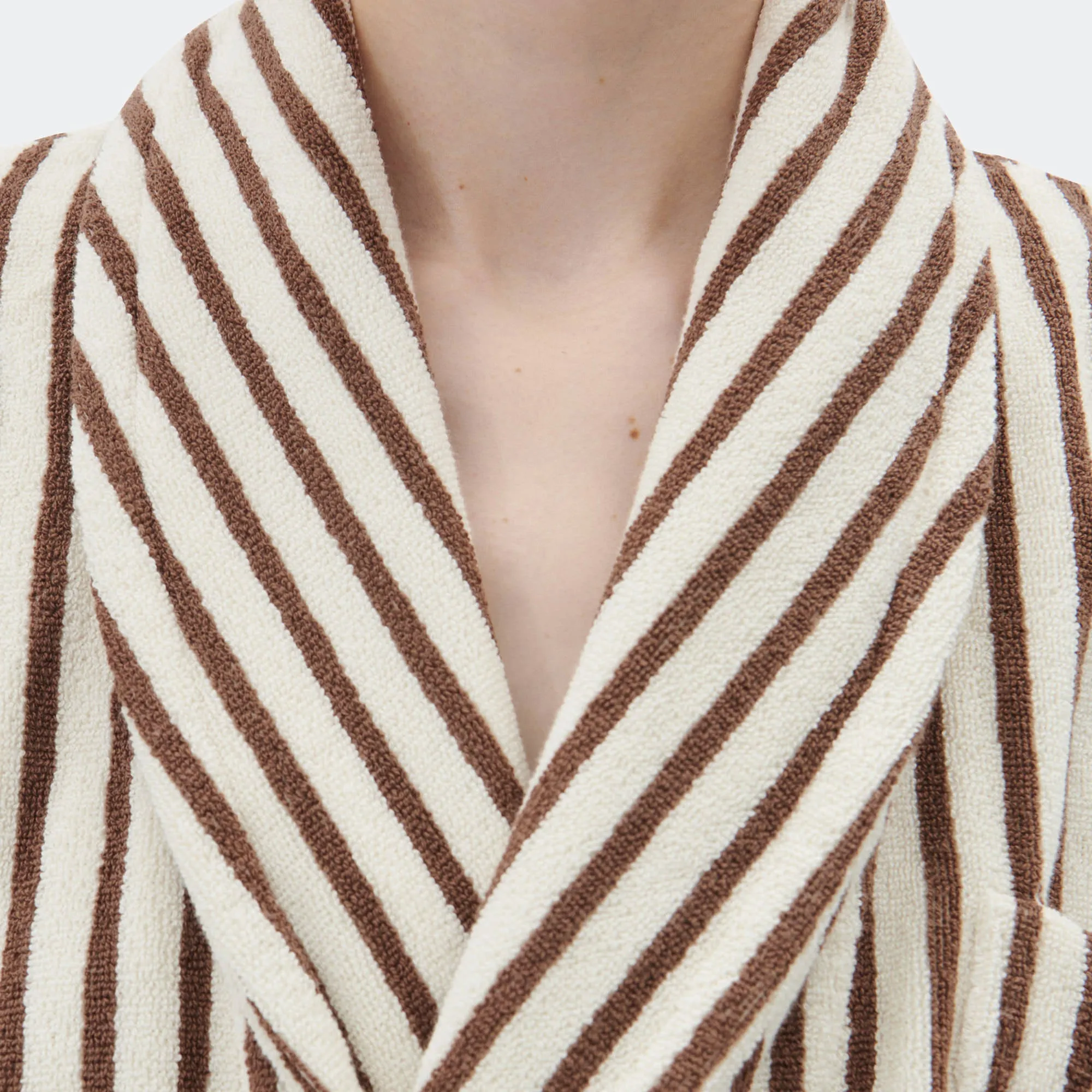 Classic Bathrobe - Kodiak Stripes
