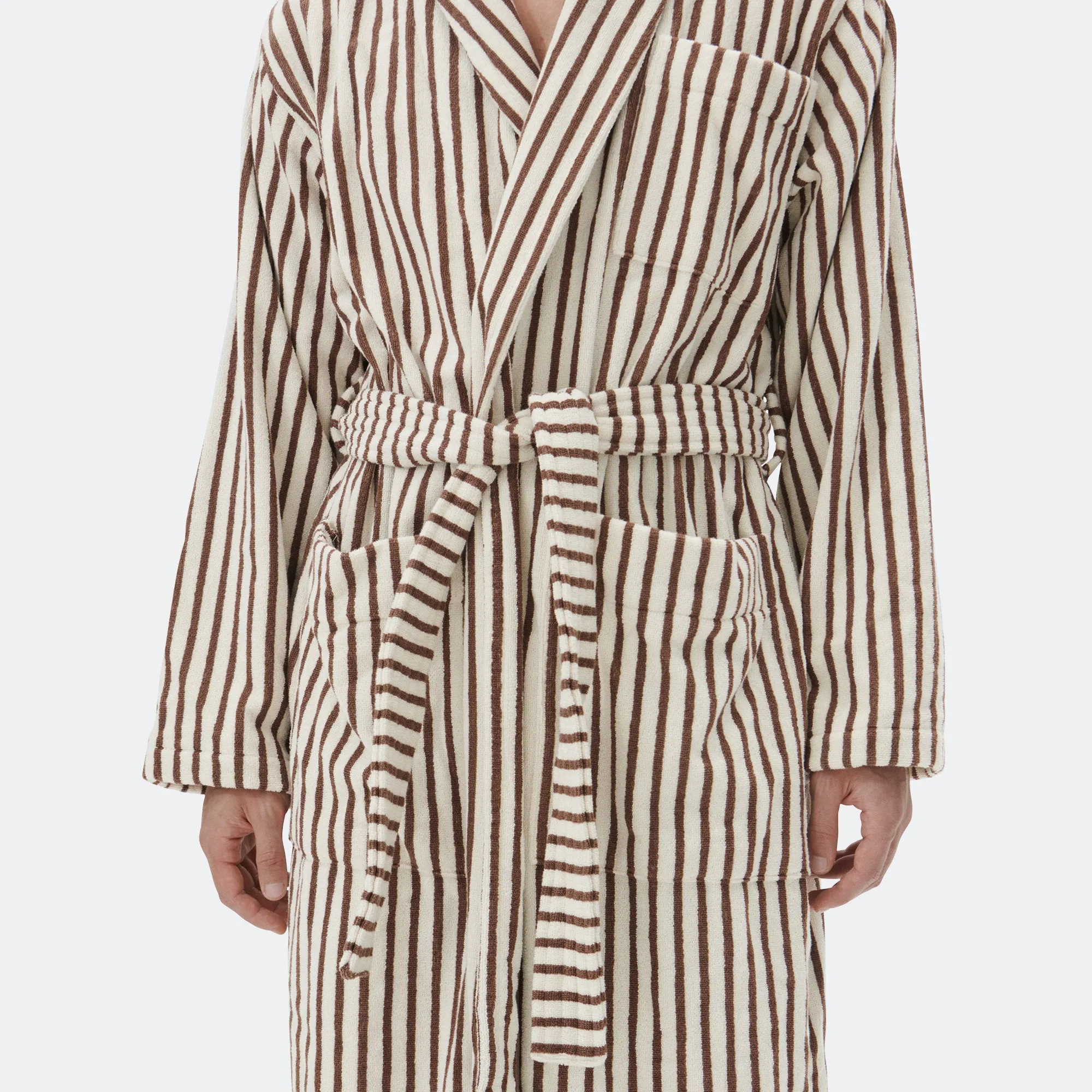 Classic Bathrobe - Kodiak Stripes
