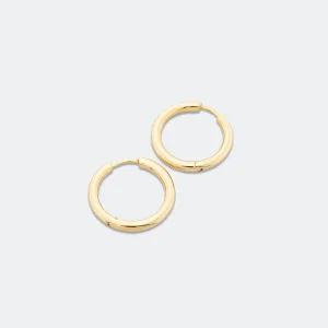 Classic Hoops Medium - 18K Gold/925 Silver