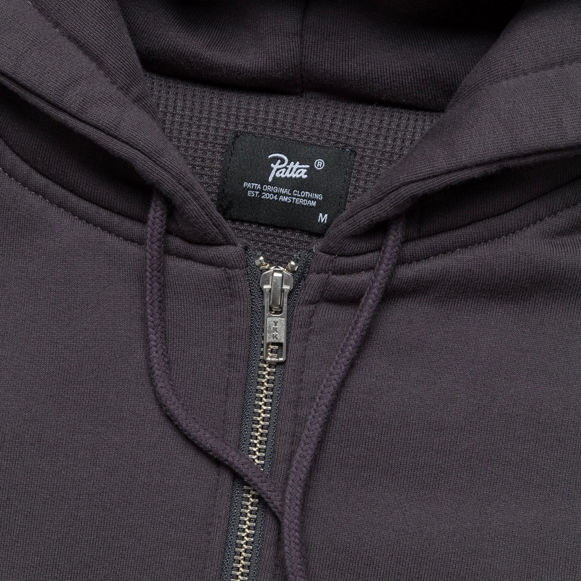 Classic Washed Hooded Sweater - Forged Iron