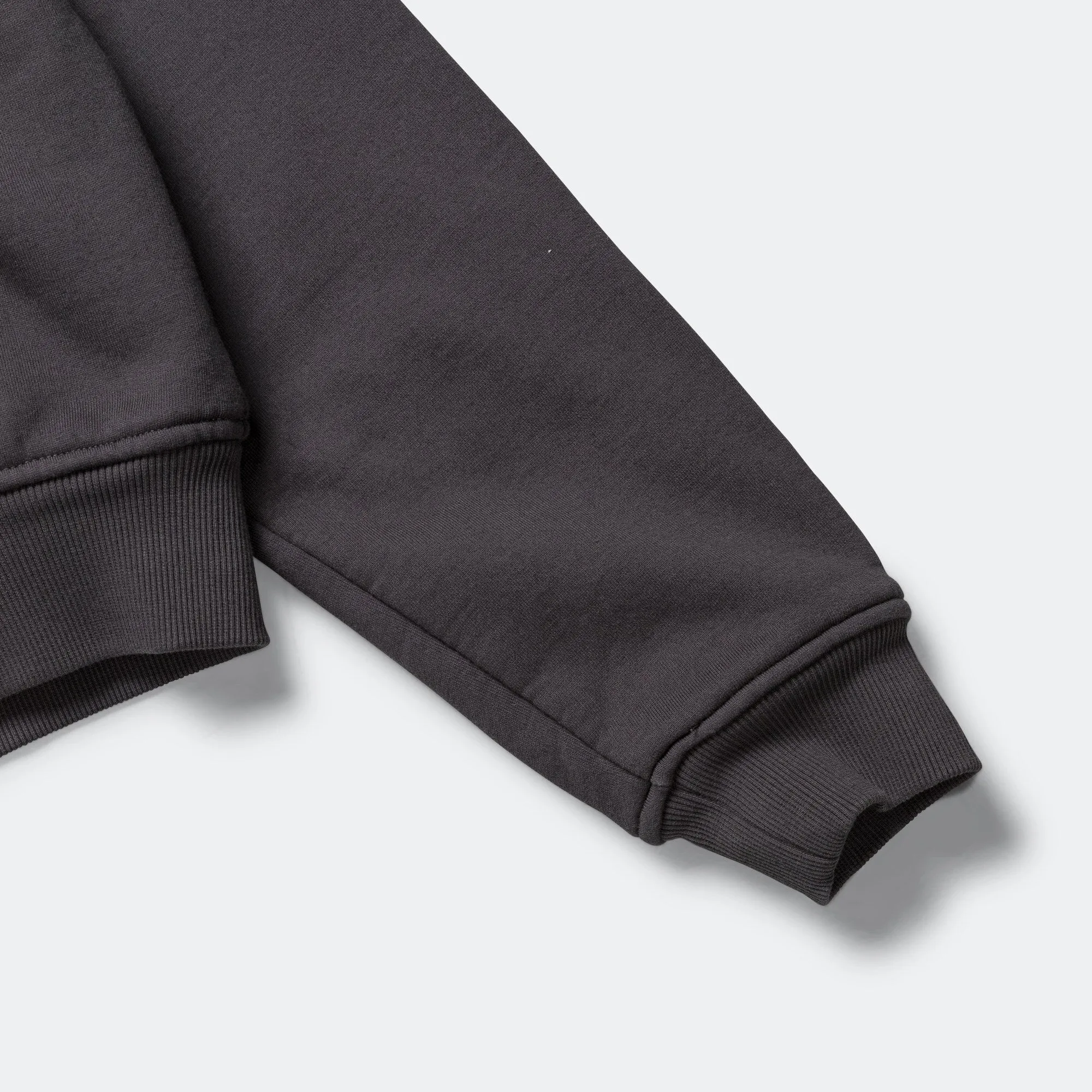 Classic Washed Hooded Sweater - Forged Iron