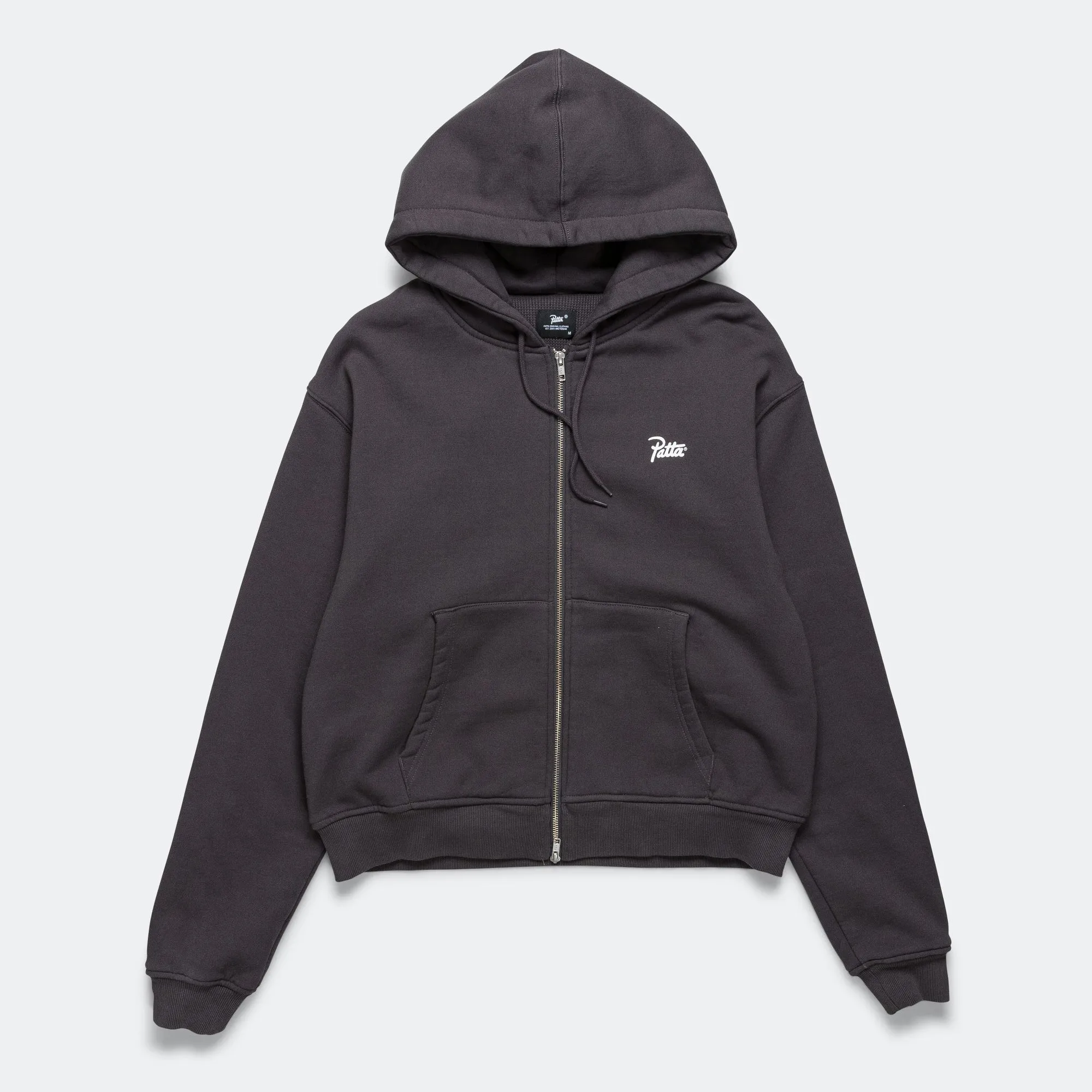 Classic Washed Hooded Sweater - Forged Iron