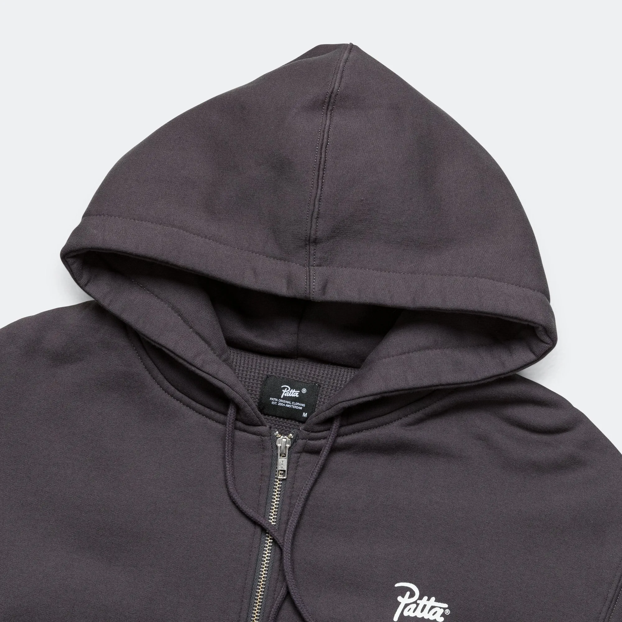 Classic Washed Hooded Sweater - Forged Iron