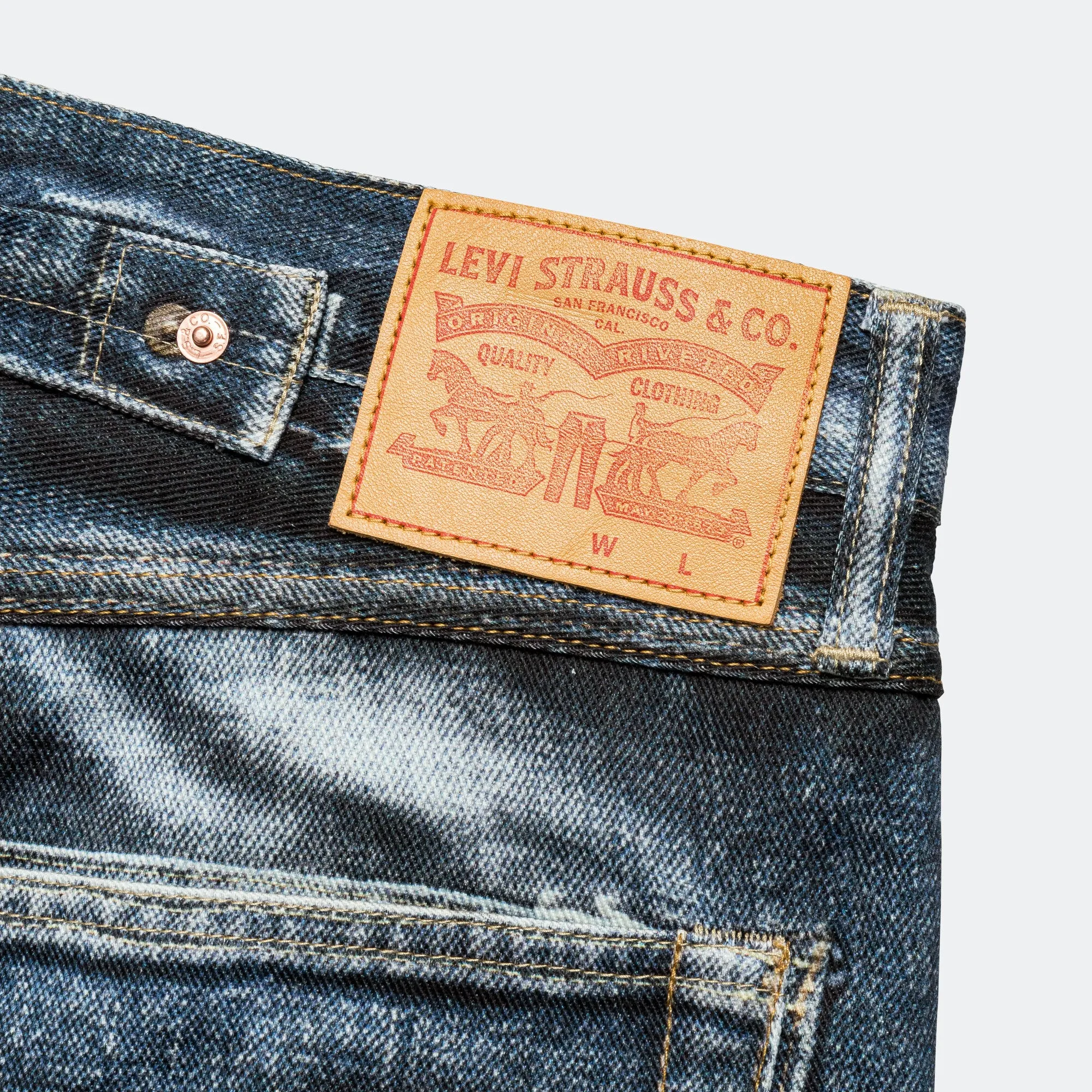 Cotton Twill Inkjet Print Pant x Levi's - Indigo