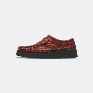 CUR Torview x Martine Rose - Burgundy Leather
