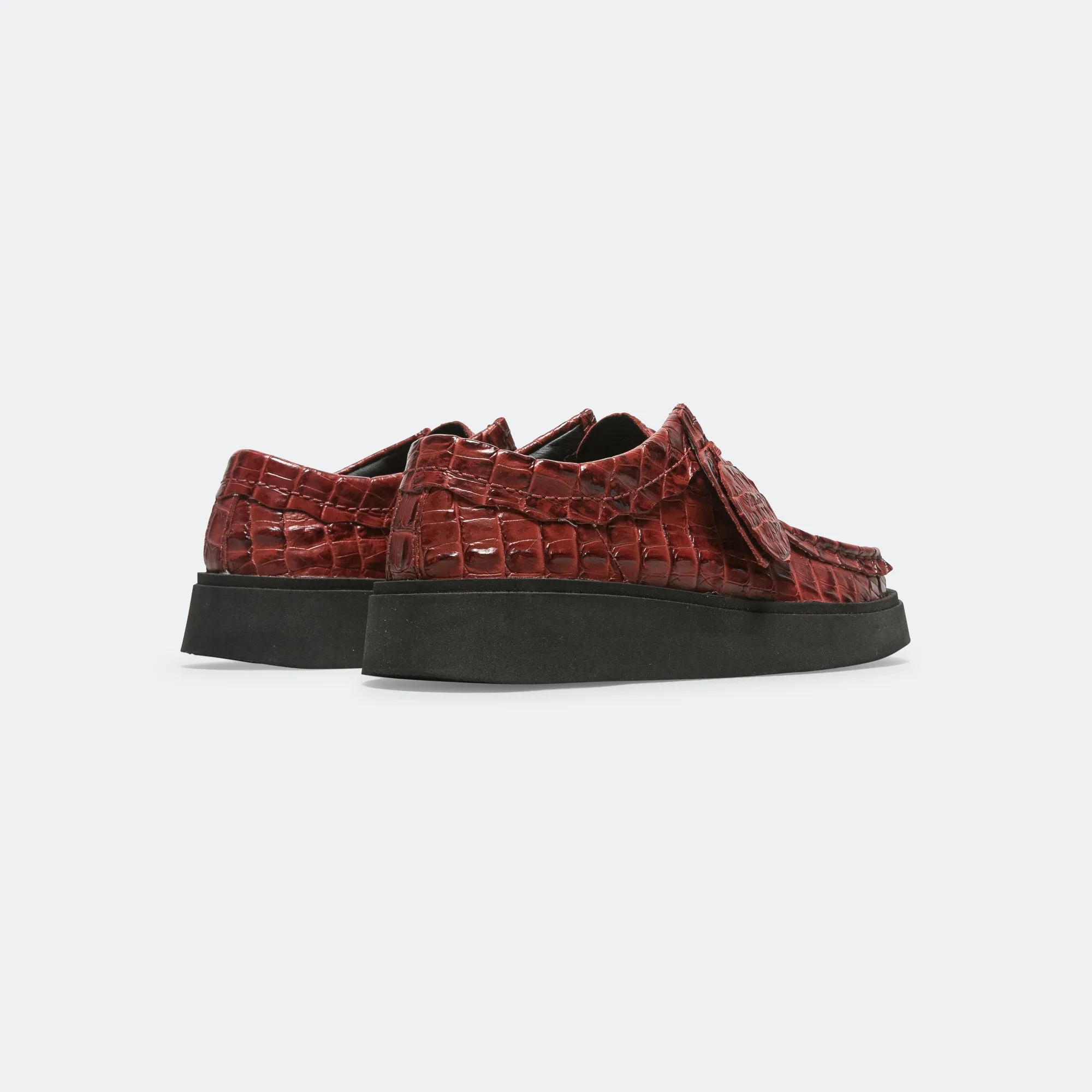 CUR Torview x Martine Rose - Burgundy Leather