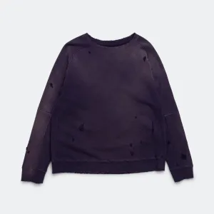 Darts Sweatshirt - Purple French Terry
