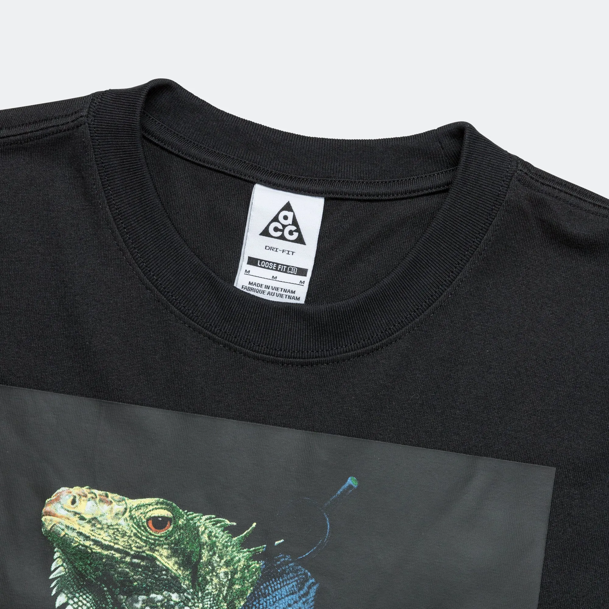 Dri-Fit Tee 'Iguana Vest' - Black