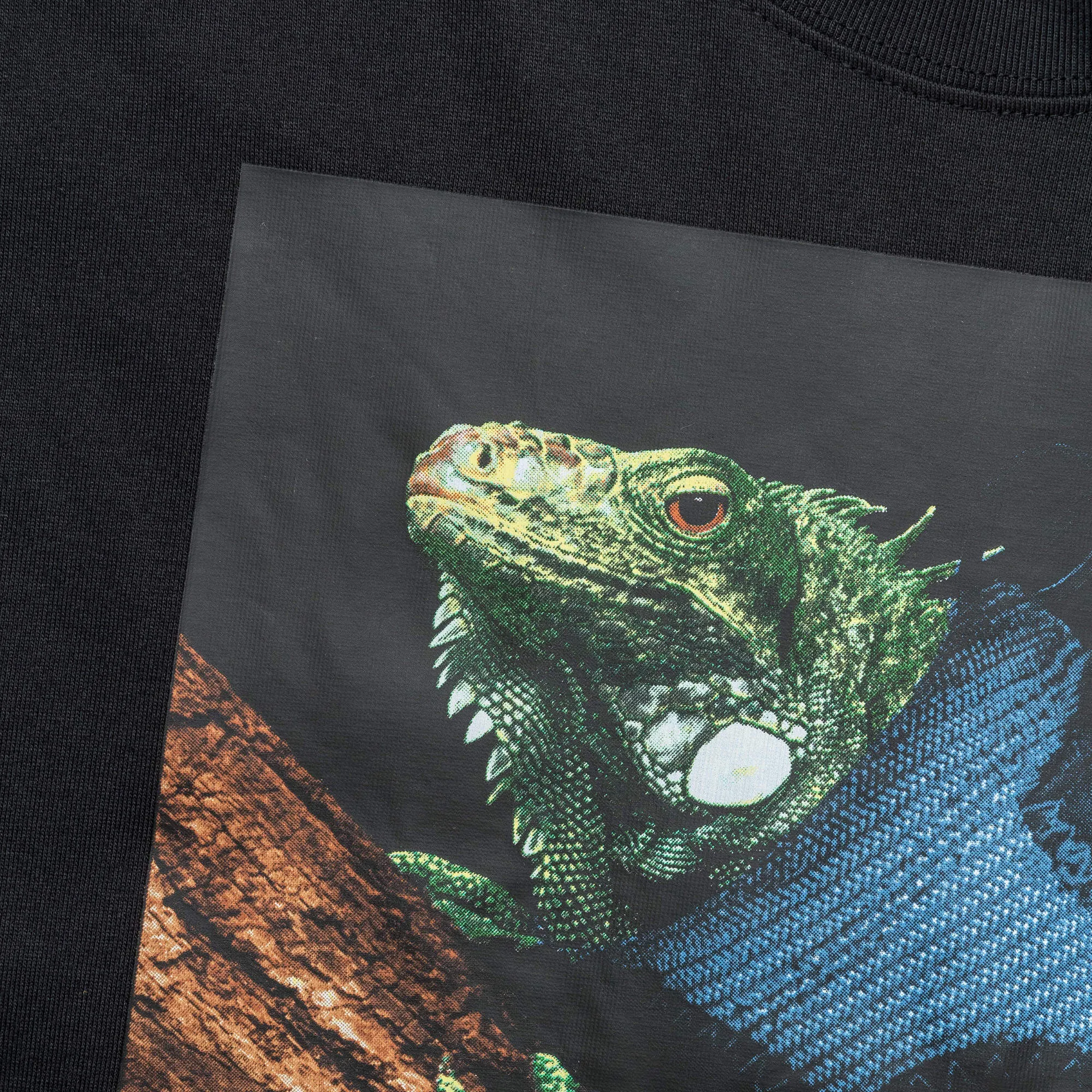 Dri-Fit Tee 'Iguana Vest' - Black