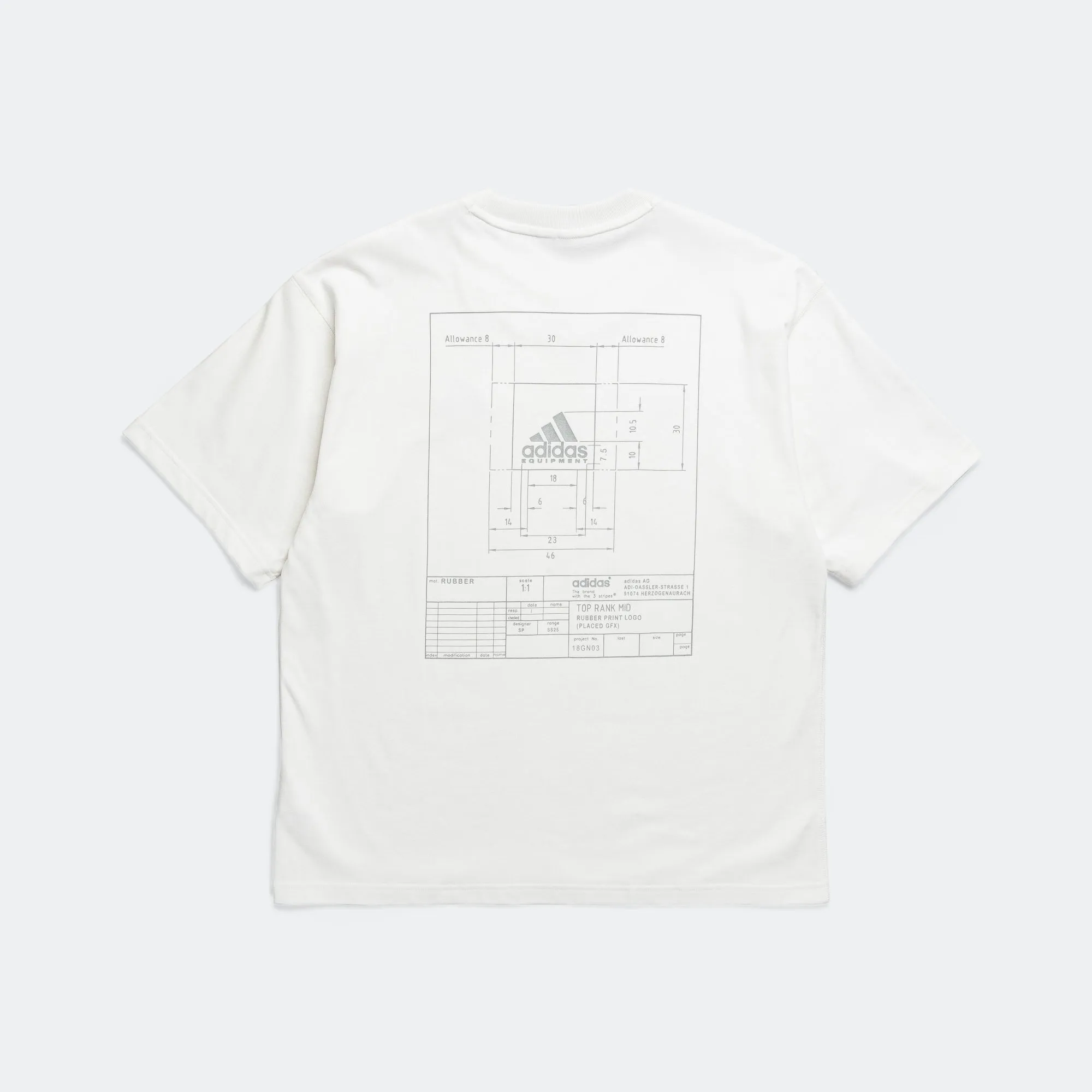 EQT Small Logo Tee - Cloud White