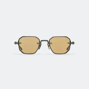 Juno Two - Crystal Black/Black Iron w/Brushed Bronze/Senape Lenses