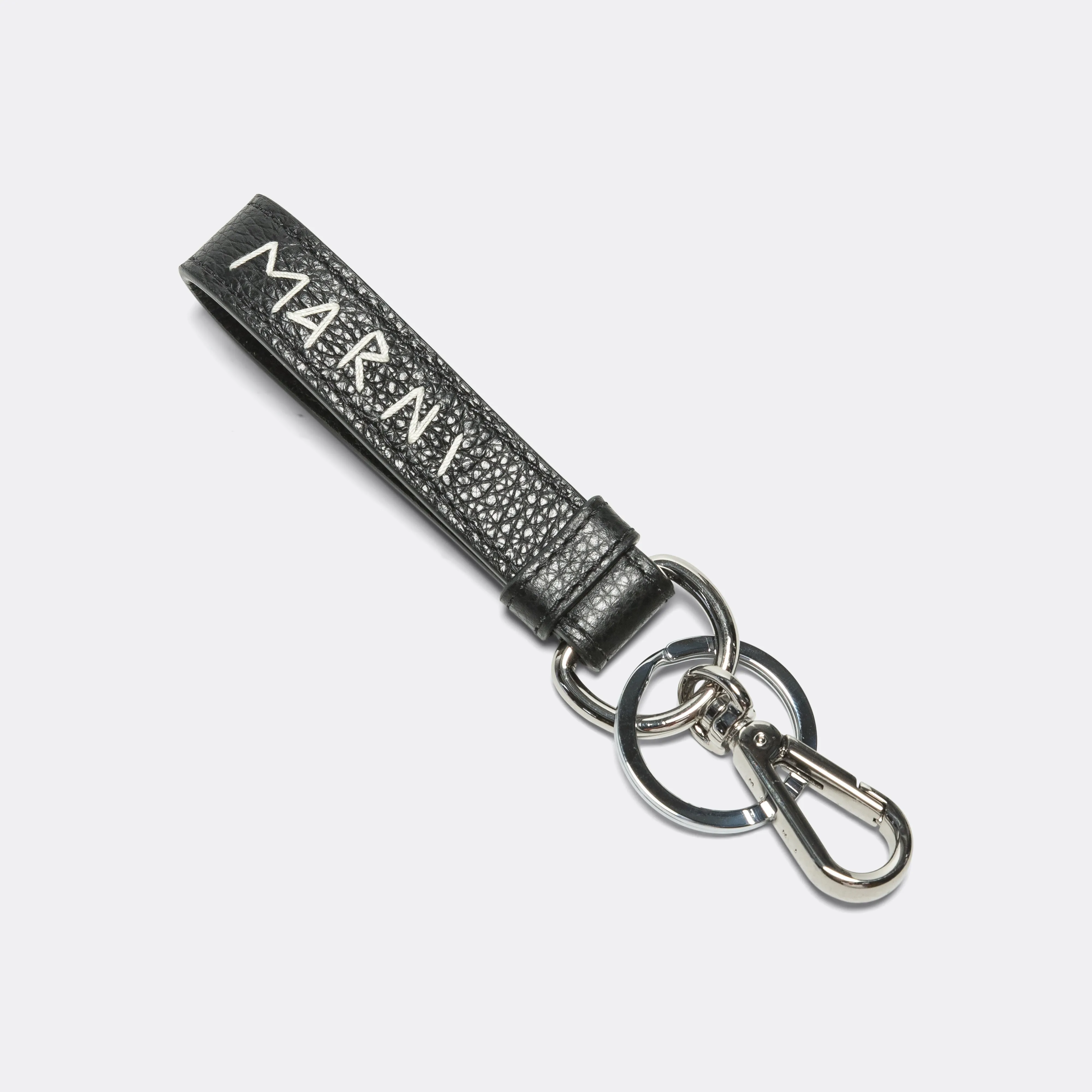 Key Holder - Black Leather