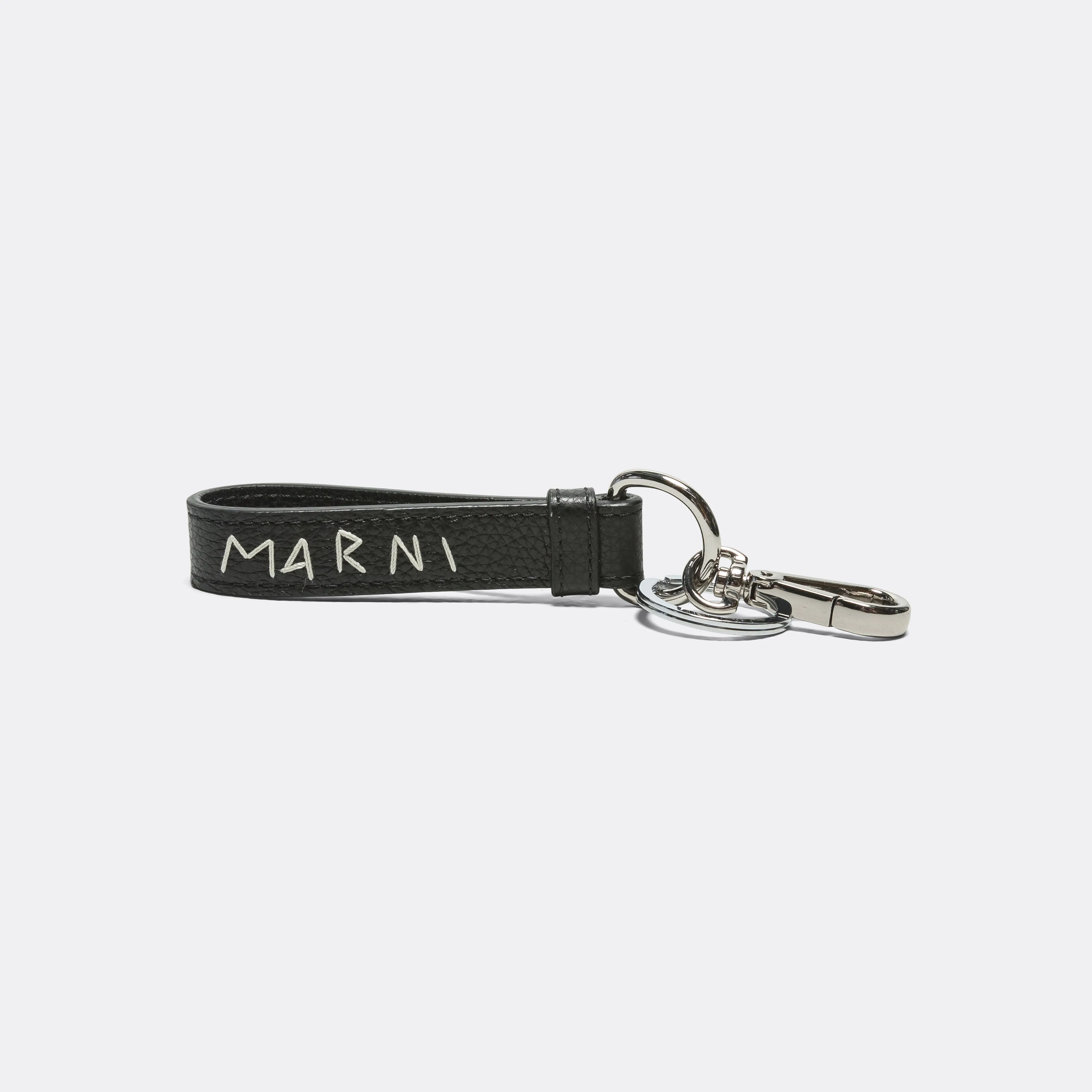 Key Holder - Black Leather