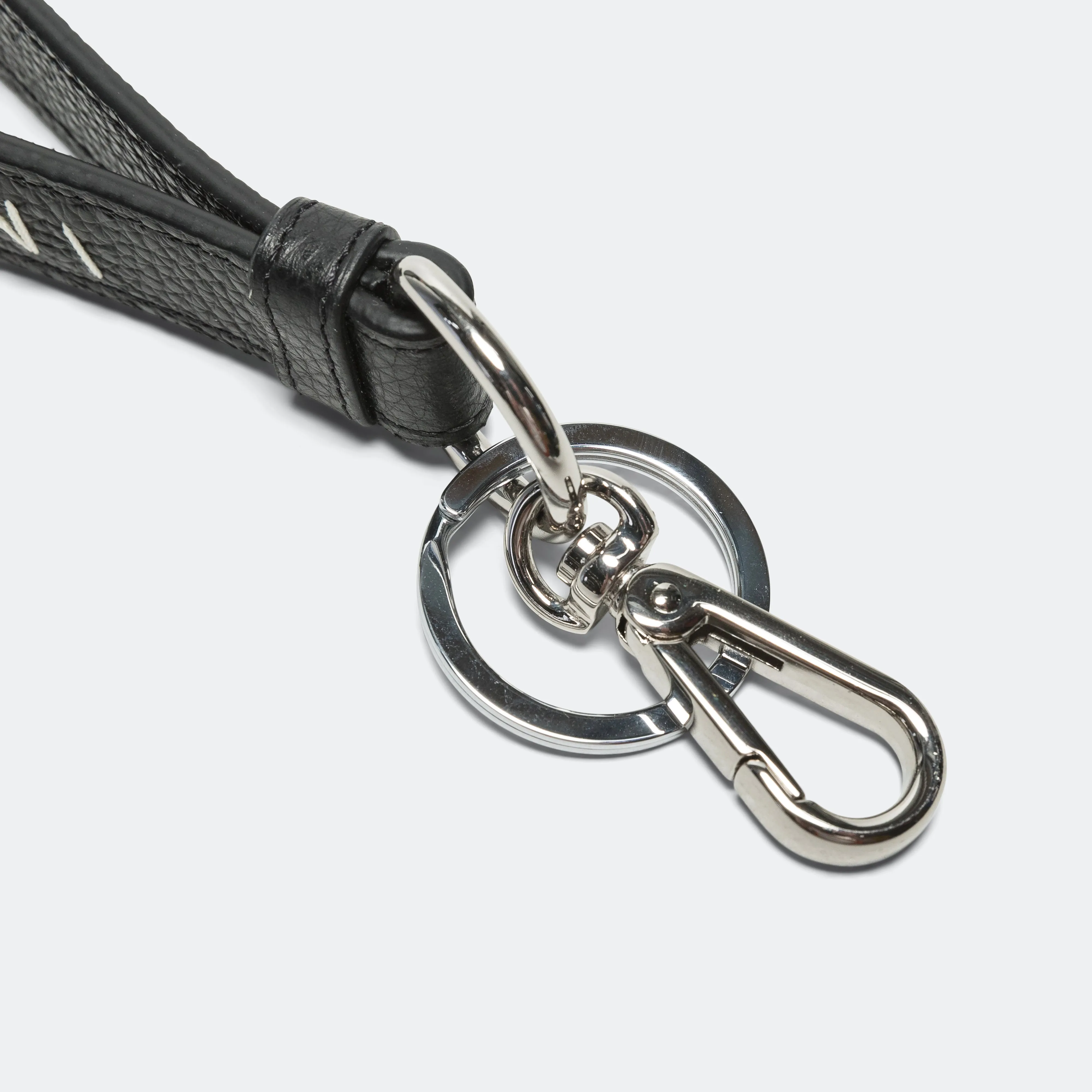 Key Holder - Black Leather