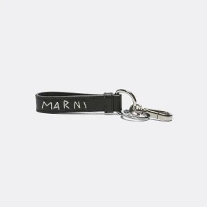 Key Holder - Black Leather