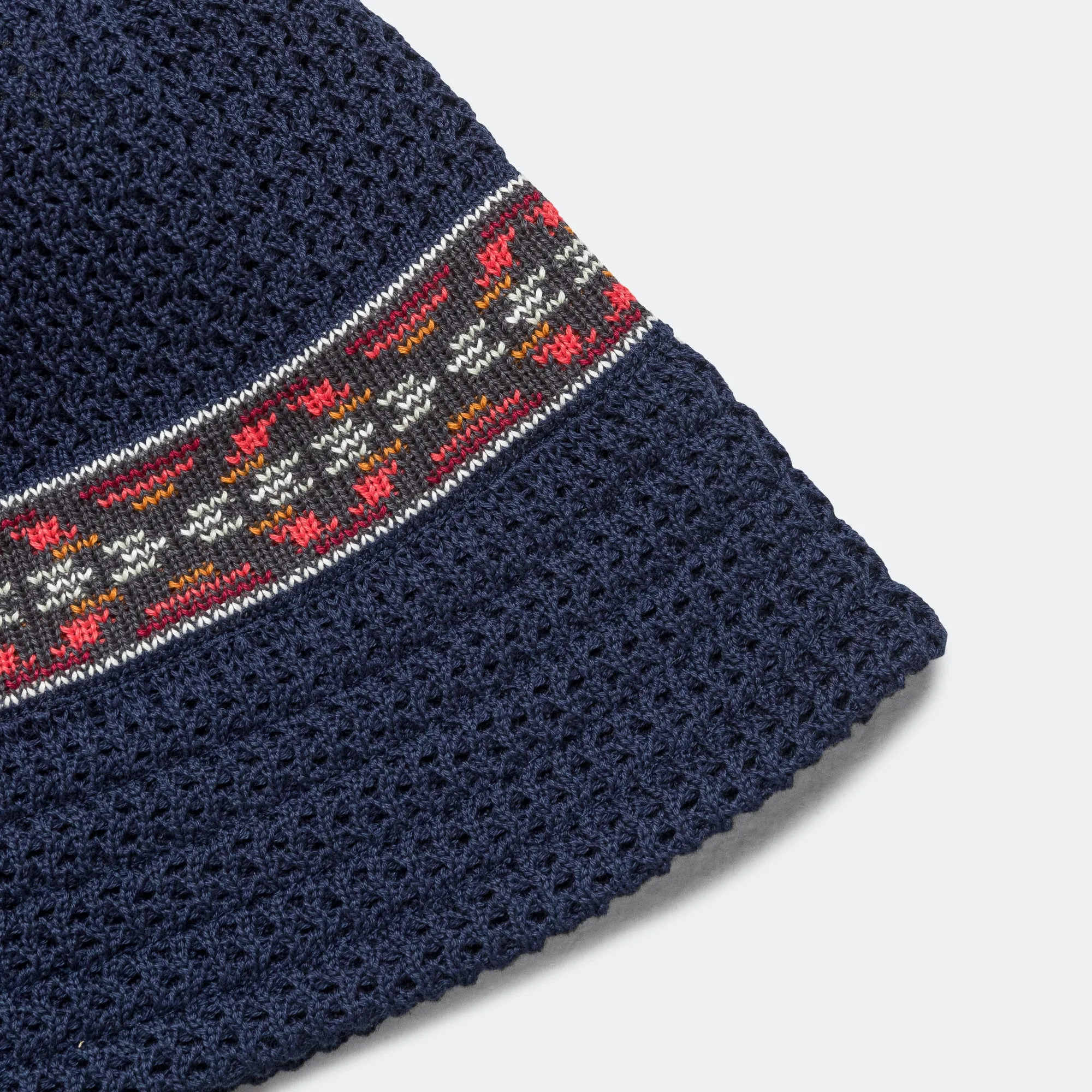 Knit Bucket Hat by Edison Chen x CLOT - Night Indigo