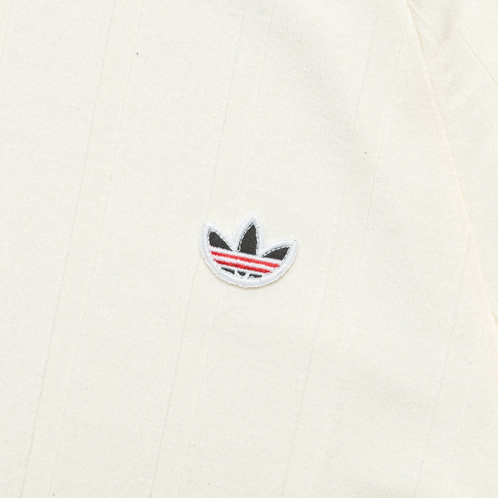 Knit Collar SS Tee by Edison Chen x CLOT - Cream White