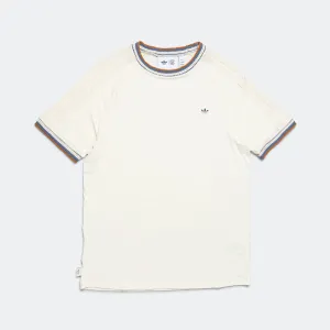 Knit Collar SS Tee by Edison Chen x CLOT - Cream White