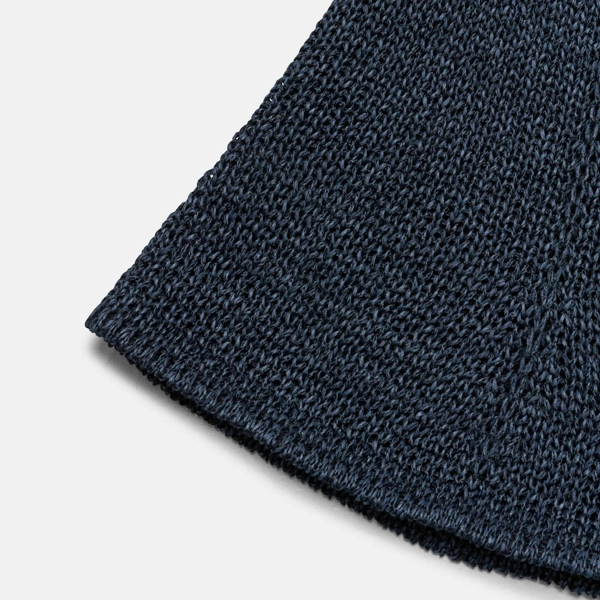 Knit Tulip Hat - Indigo