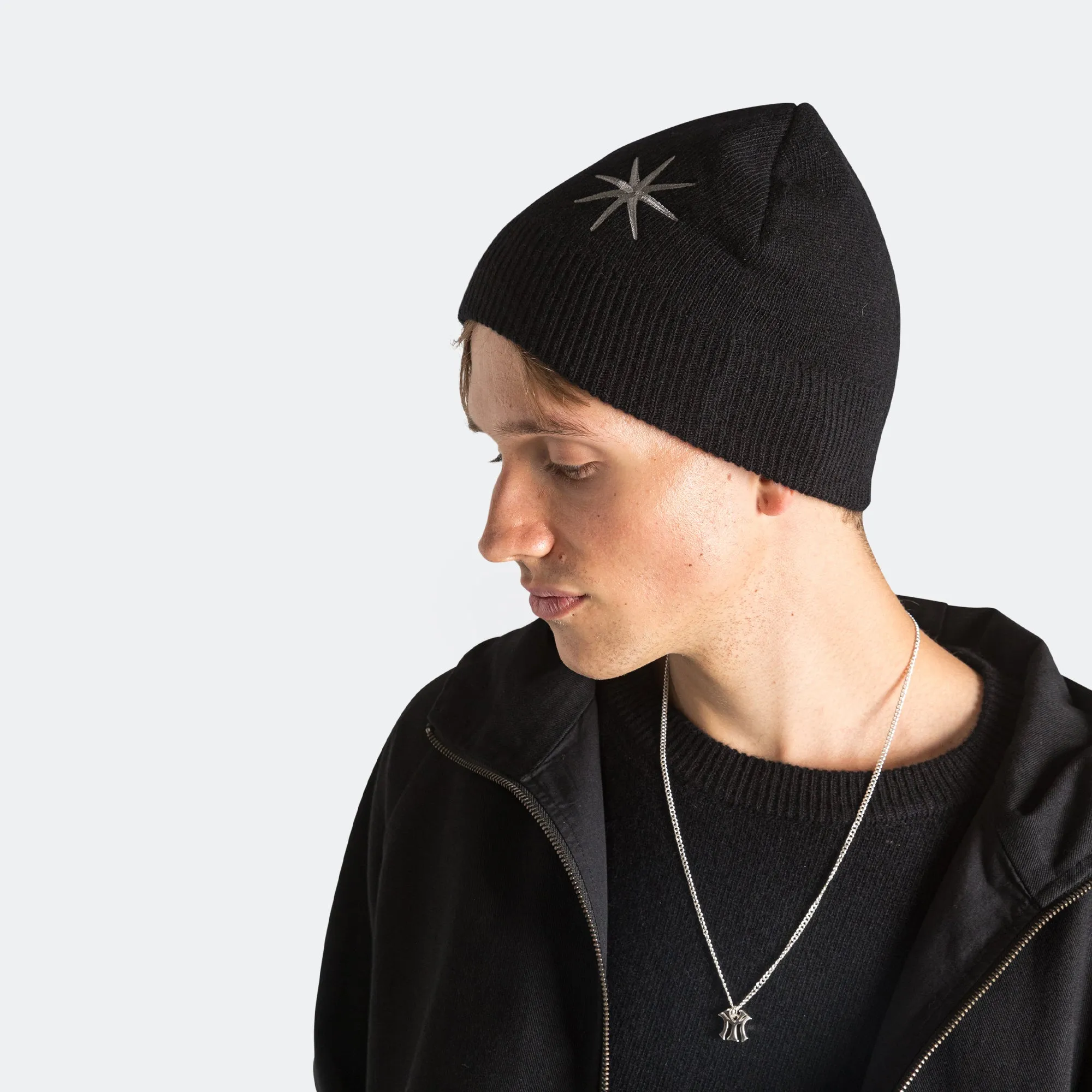 Lambswool Toque - Black