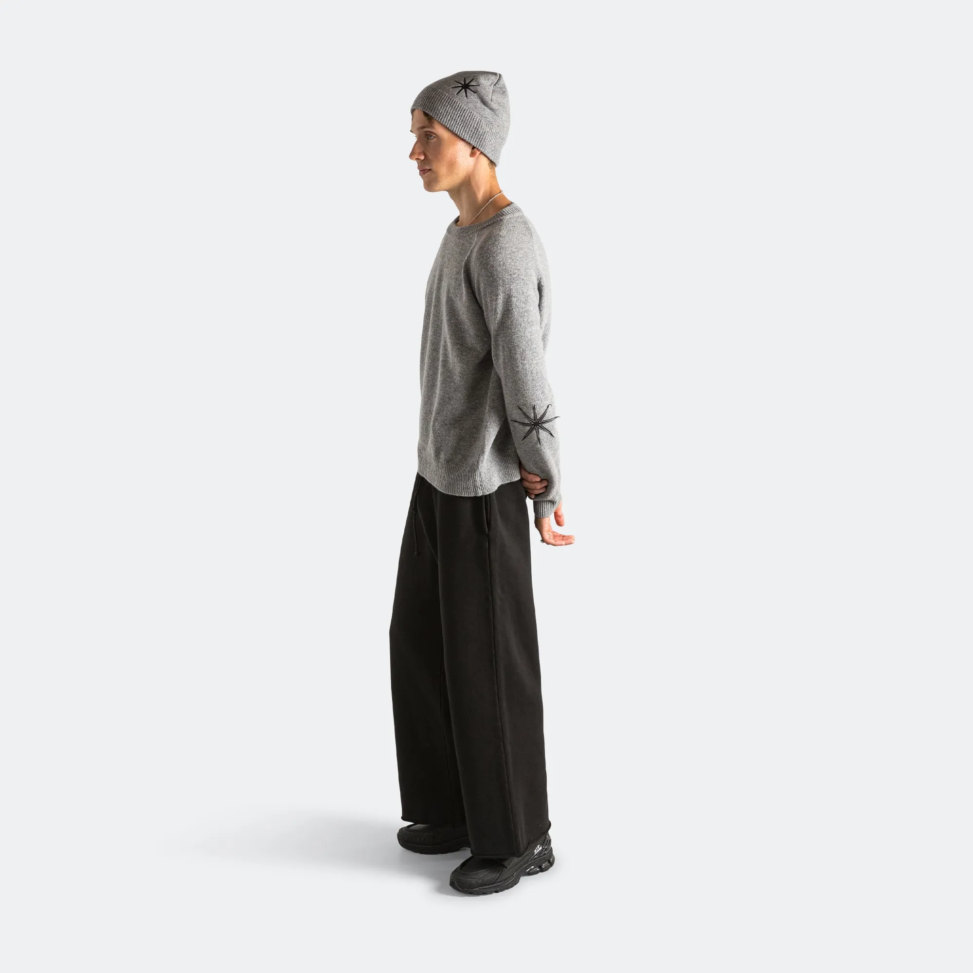 Lambswool Toque - Grey