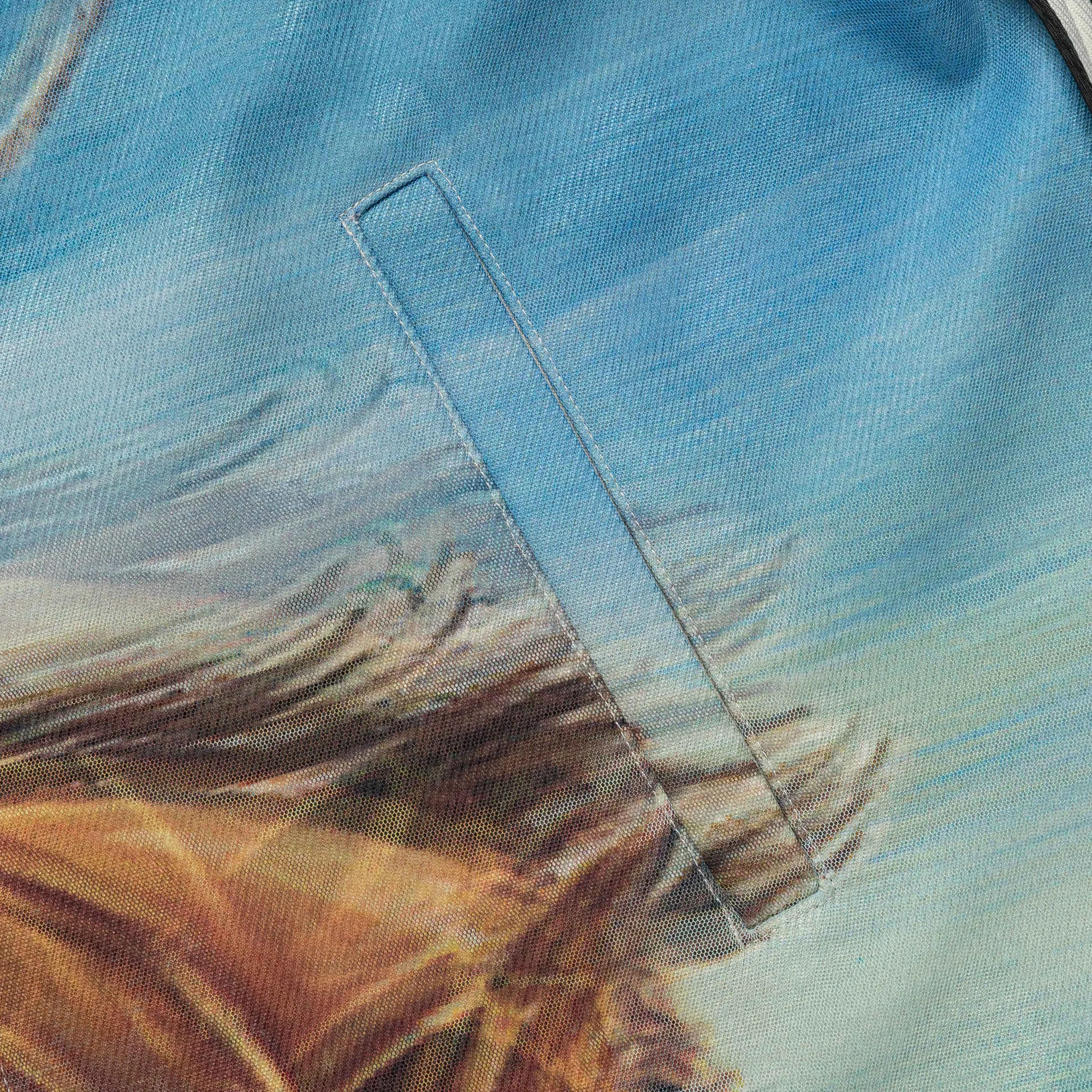 Lenticular Cowboy Printed Coat - Multi