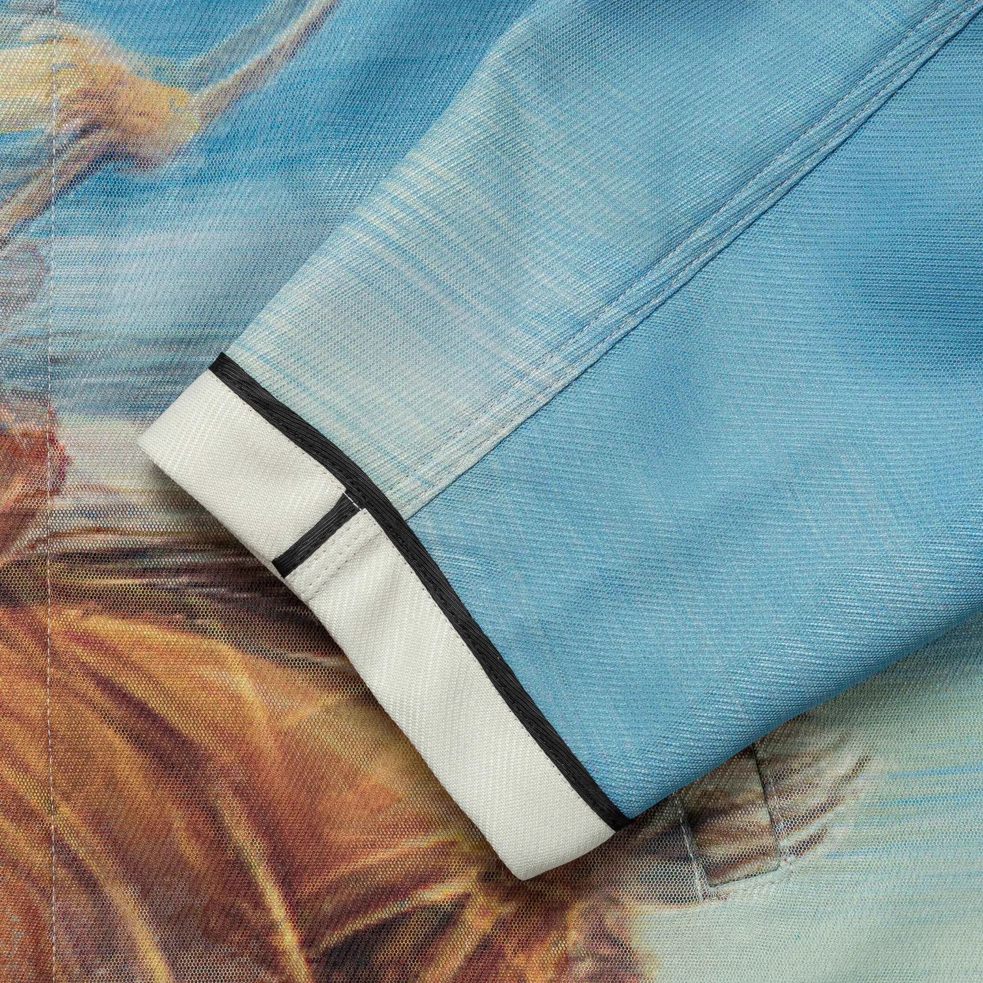 Lenticular Cowboy Printed Coat - Multi