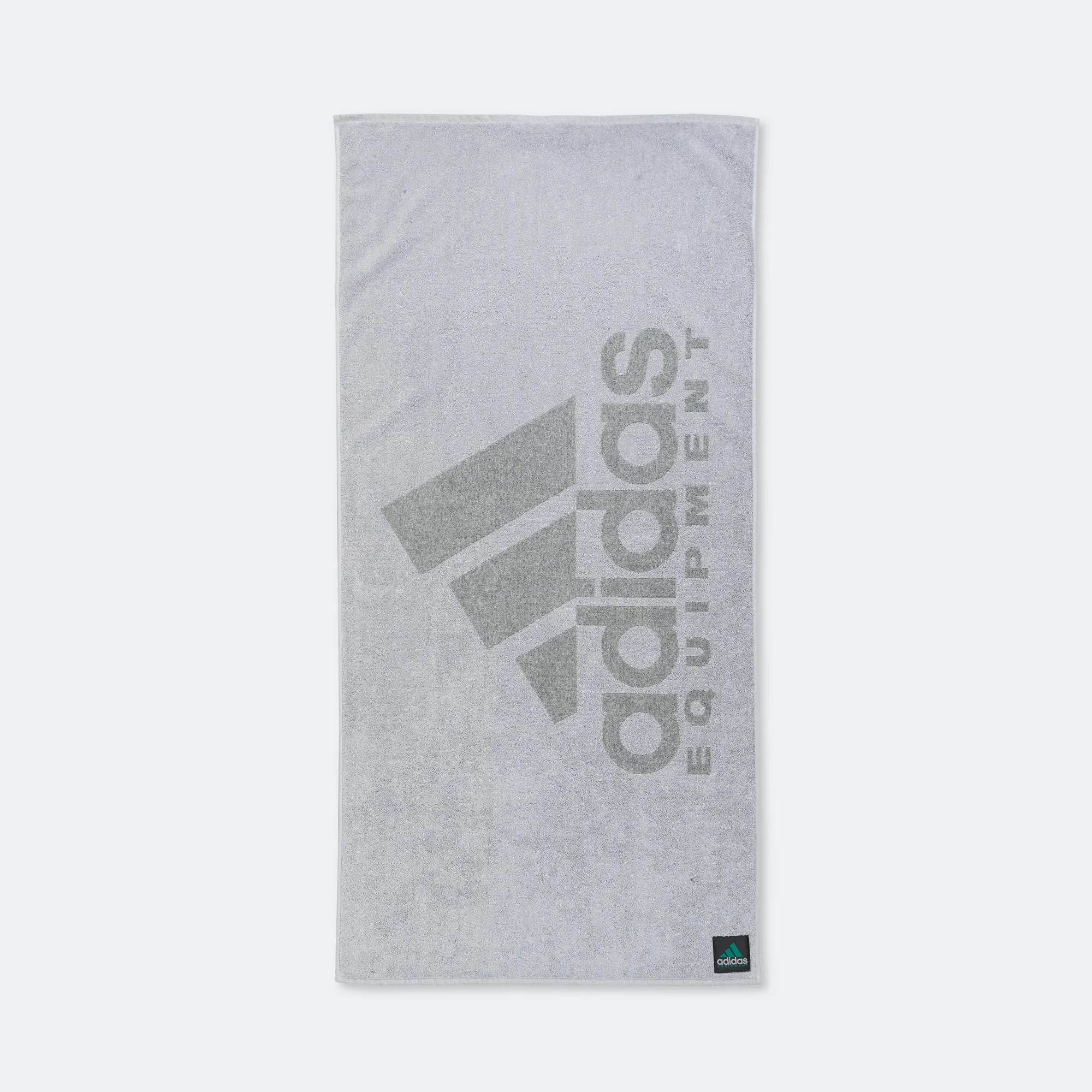 Logo Towel - Light Grey Heather