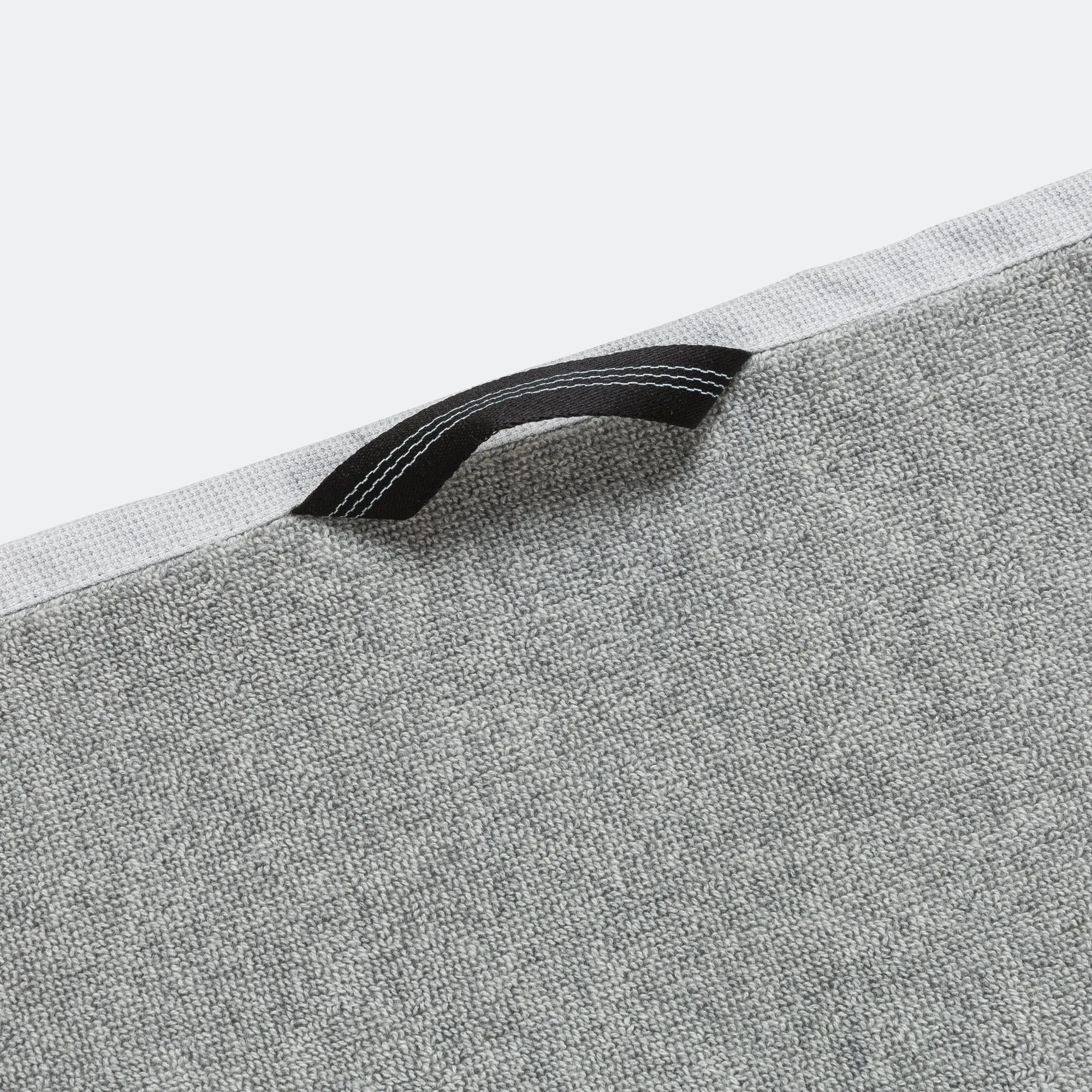 Logo Towel - Light Grey Heather